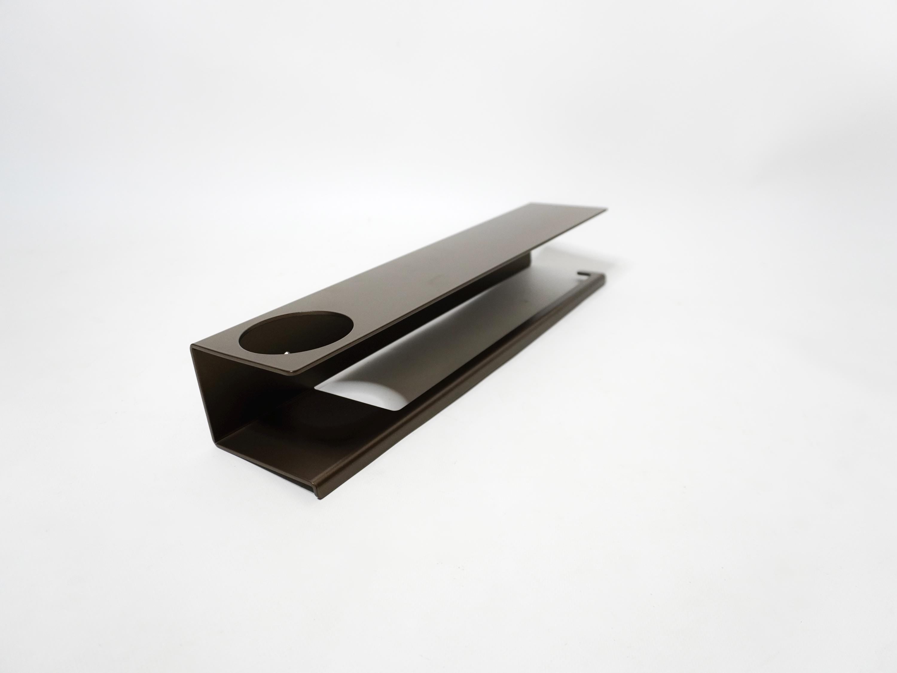 Metal Towel Holder with Shelf — 5