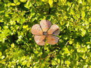 Metal Violet Garden Decoration