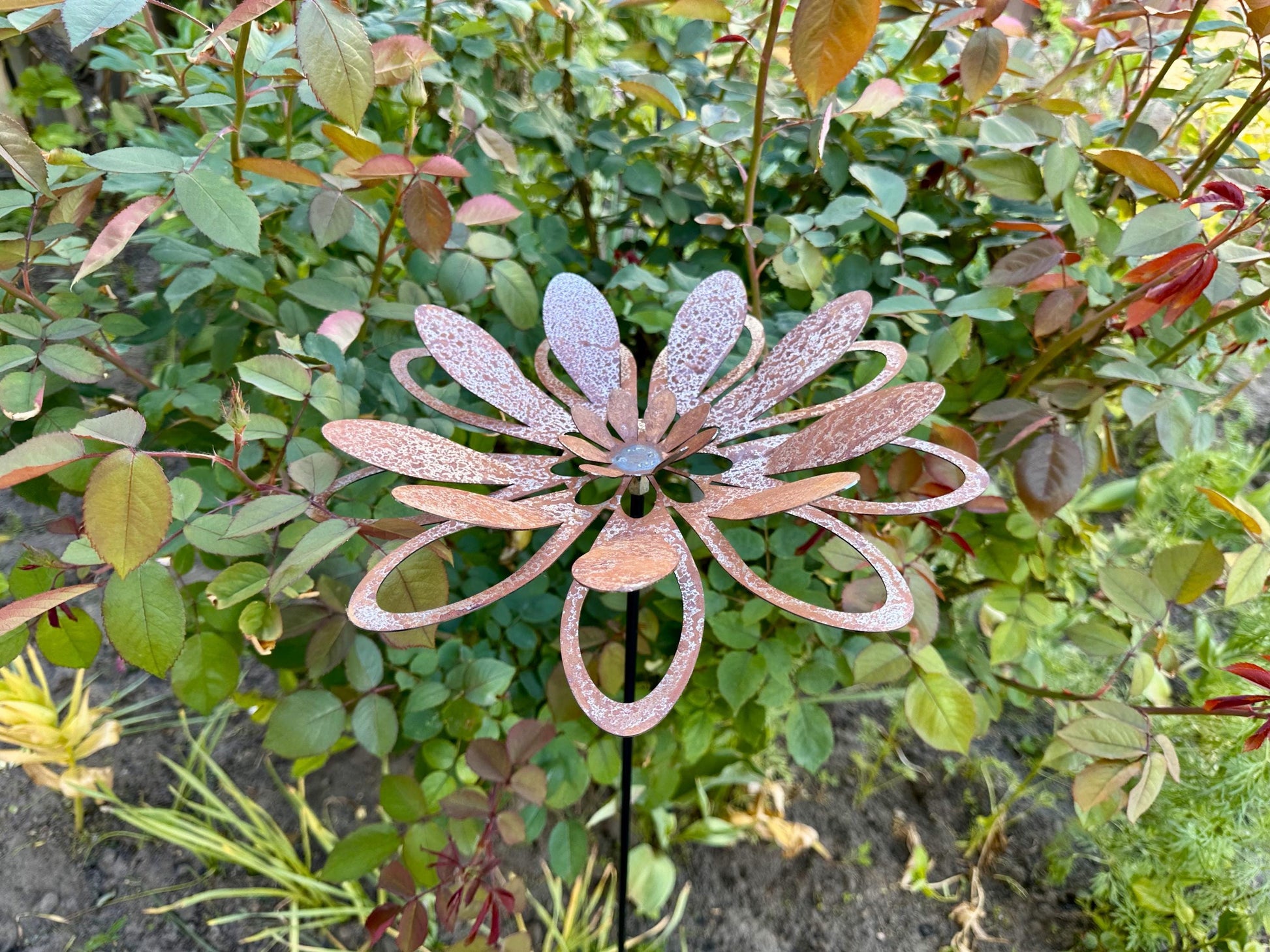 Metal Rudbeckia Flower Stake — 2