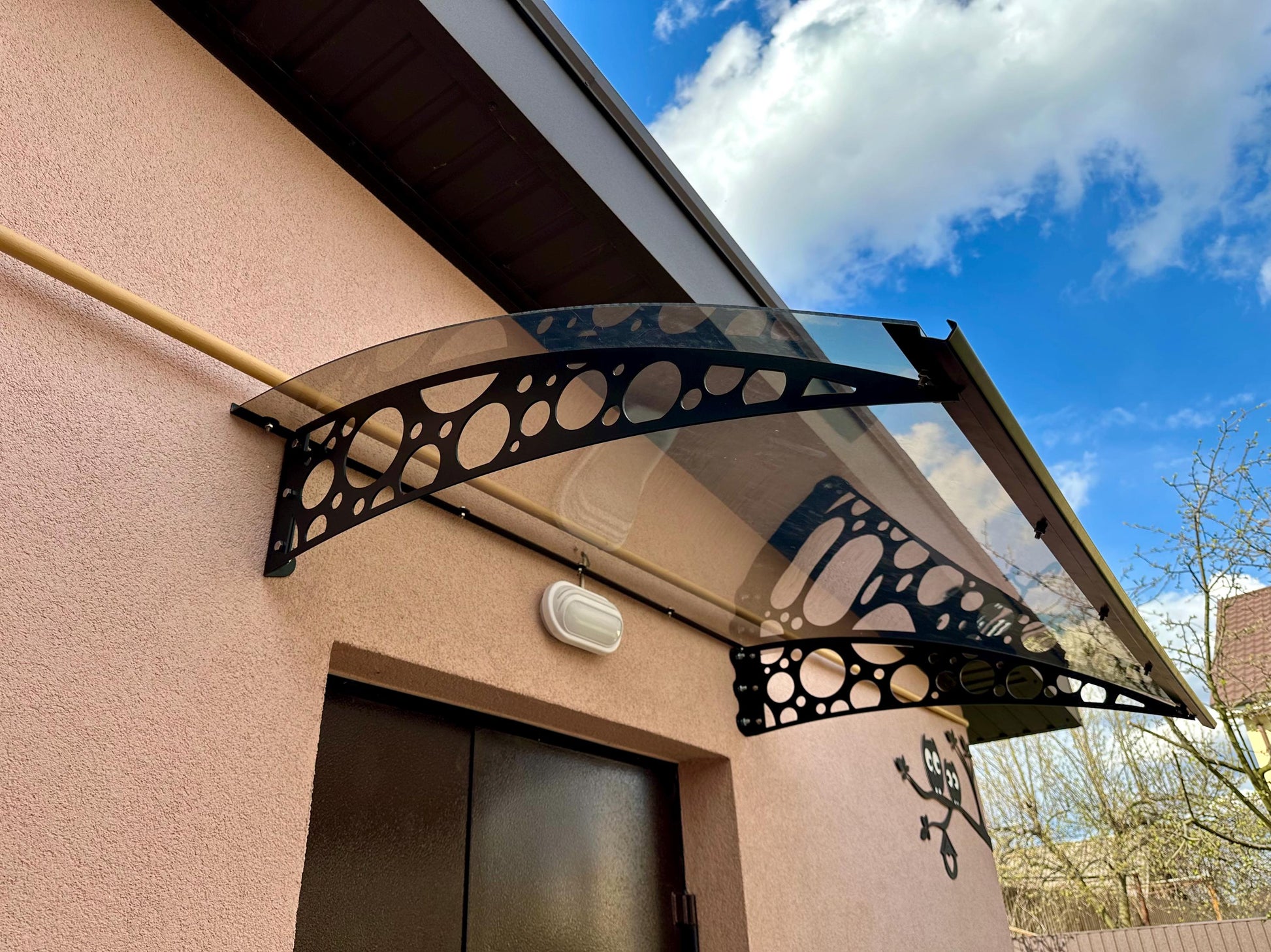 Metal Front Door Awning — 3