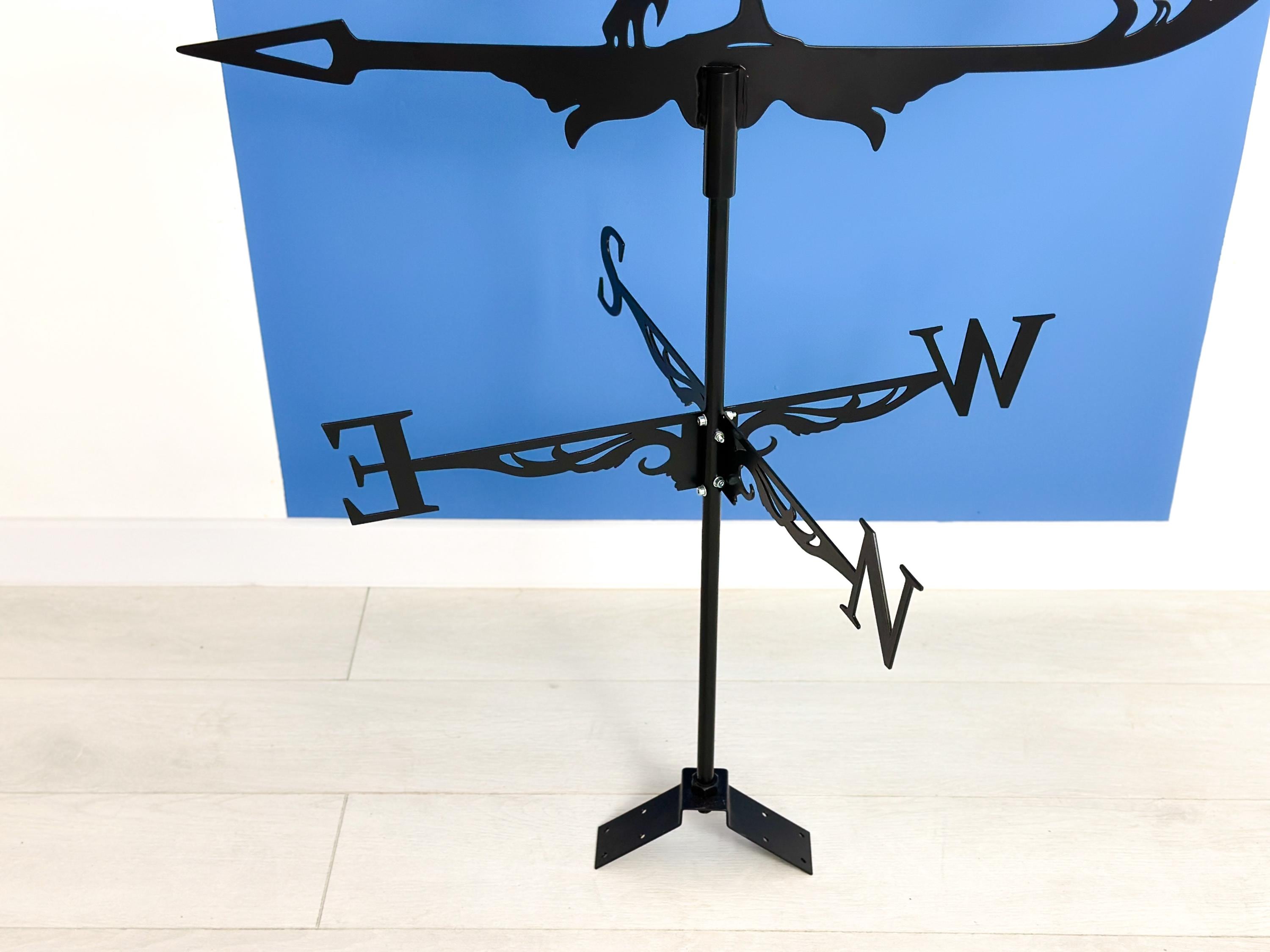 Rooster Metal Weathervane — 3