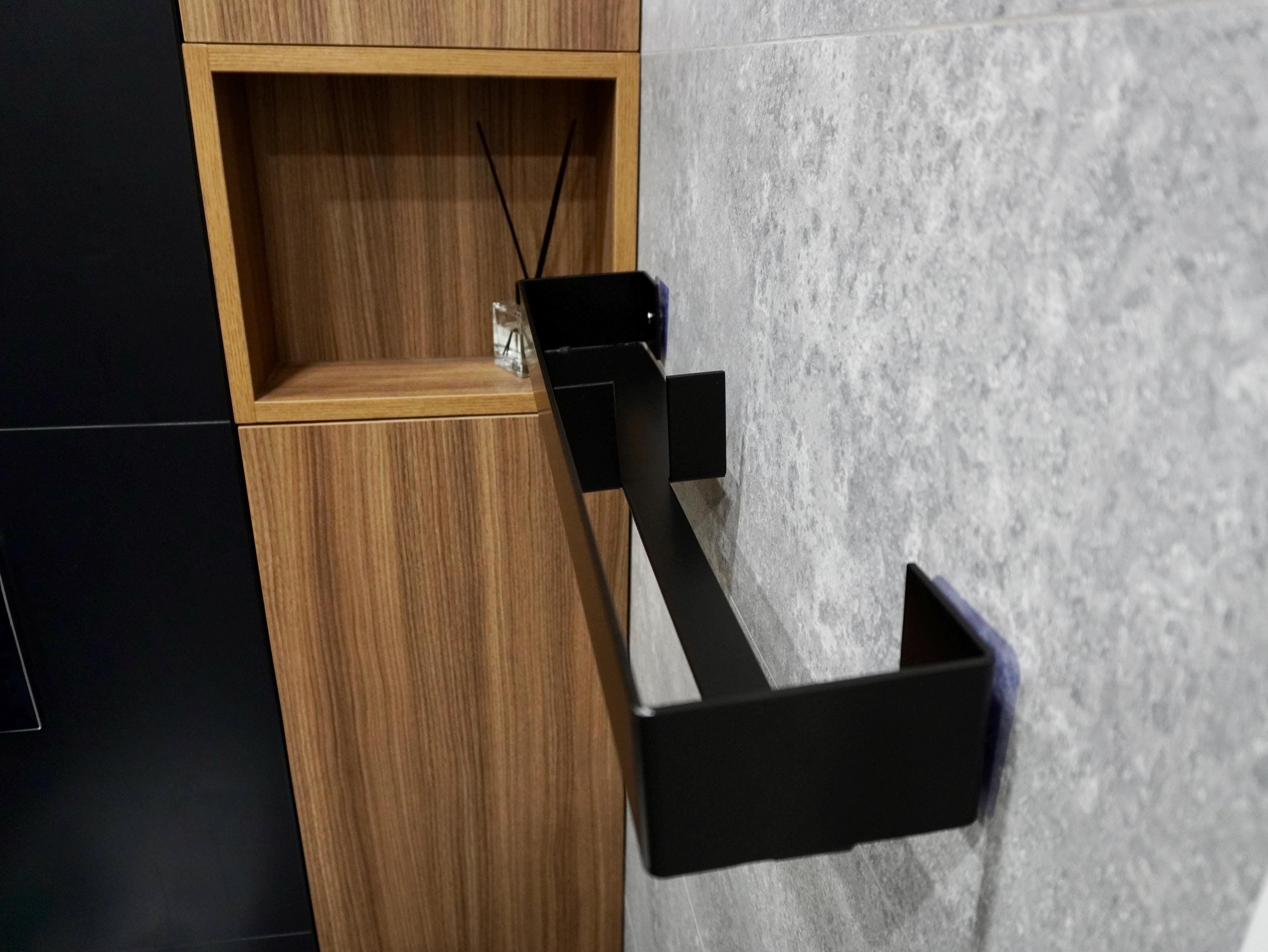 Bathroom Shelf & Towel Holder — 3