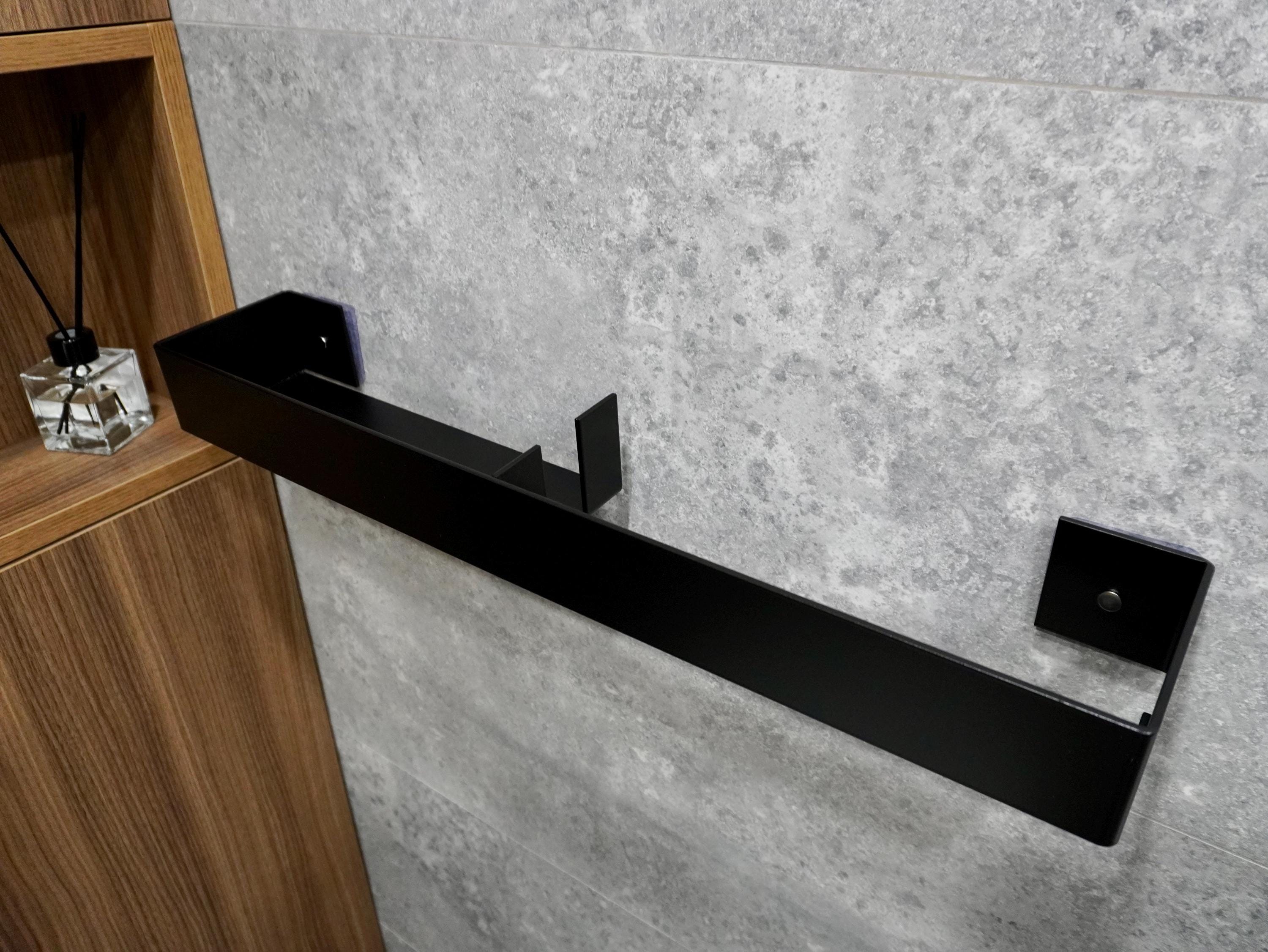 Bathroom Shelf & Towel Holder — 4
