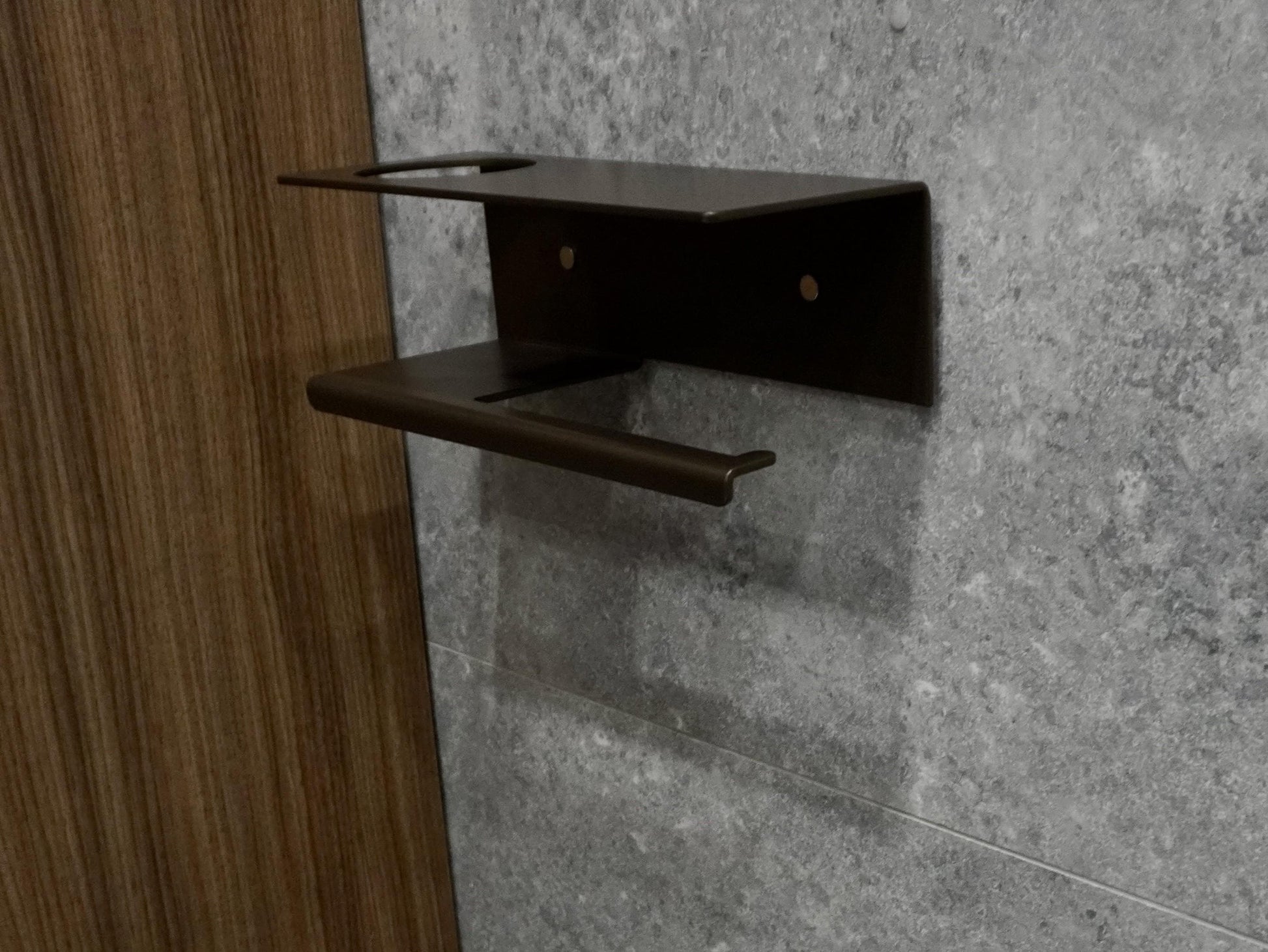 Set of Eight Aluminum Bathroom Shelves — 7