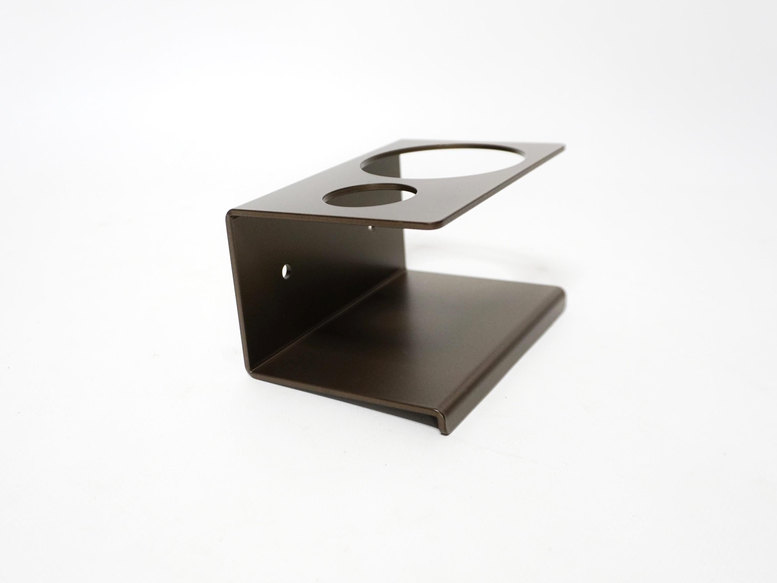 Aluminum Bathroom Shelf with Cup Holder — 6