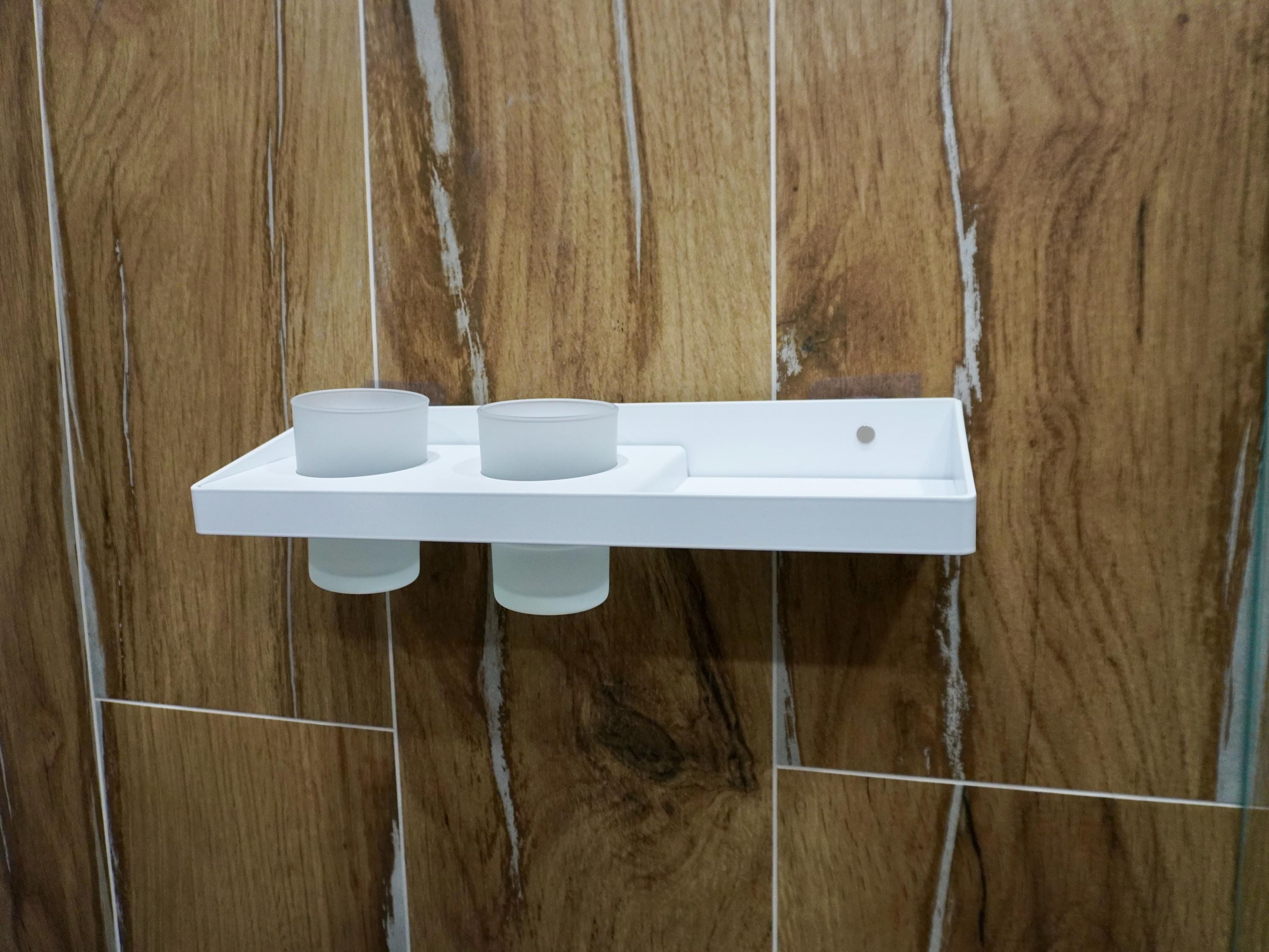 Aluminum Shower Caddy Shelf — 2