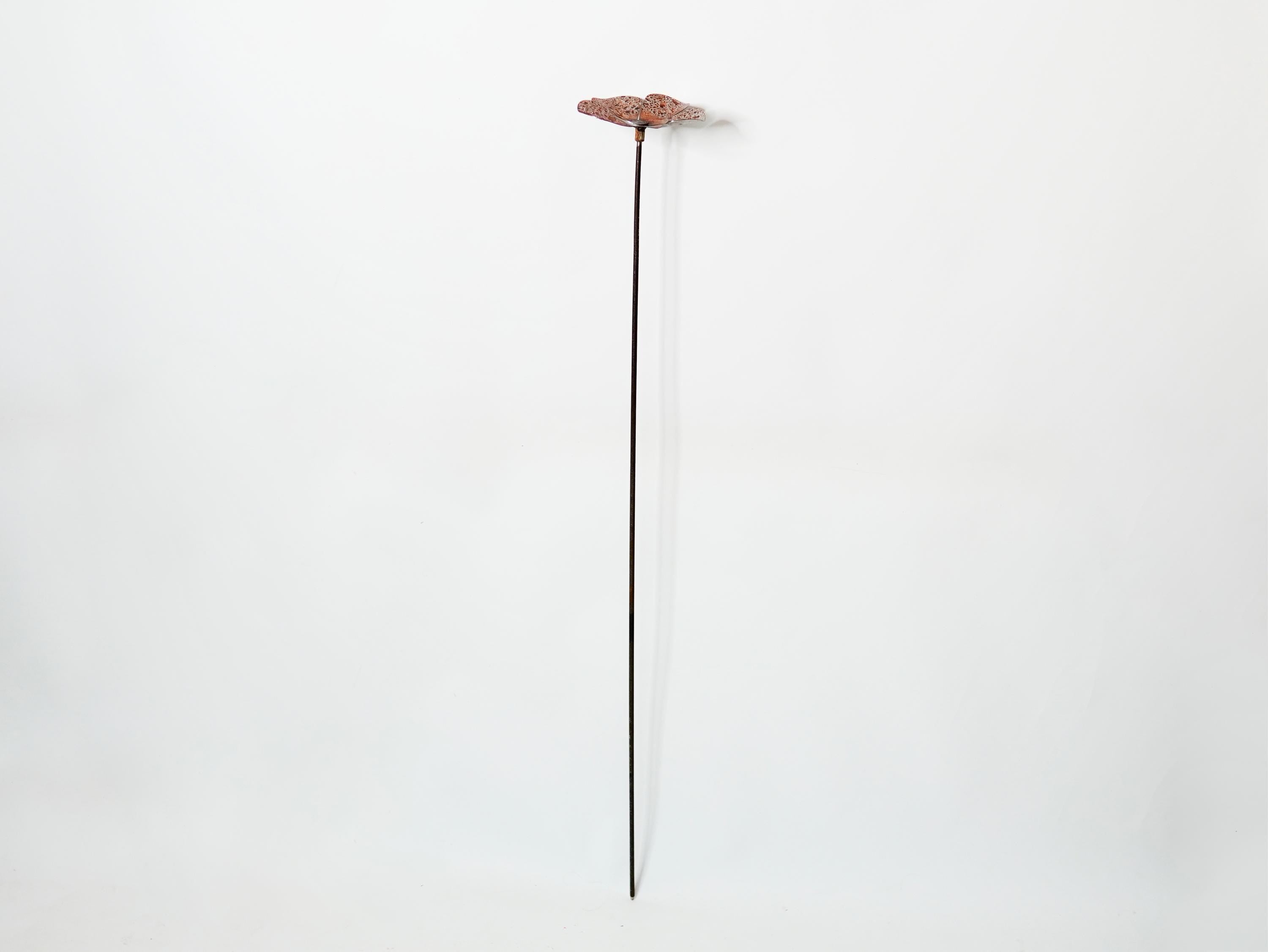Metal Violet Garden Decoration — 3