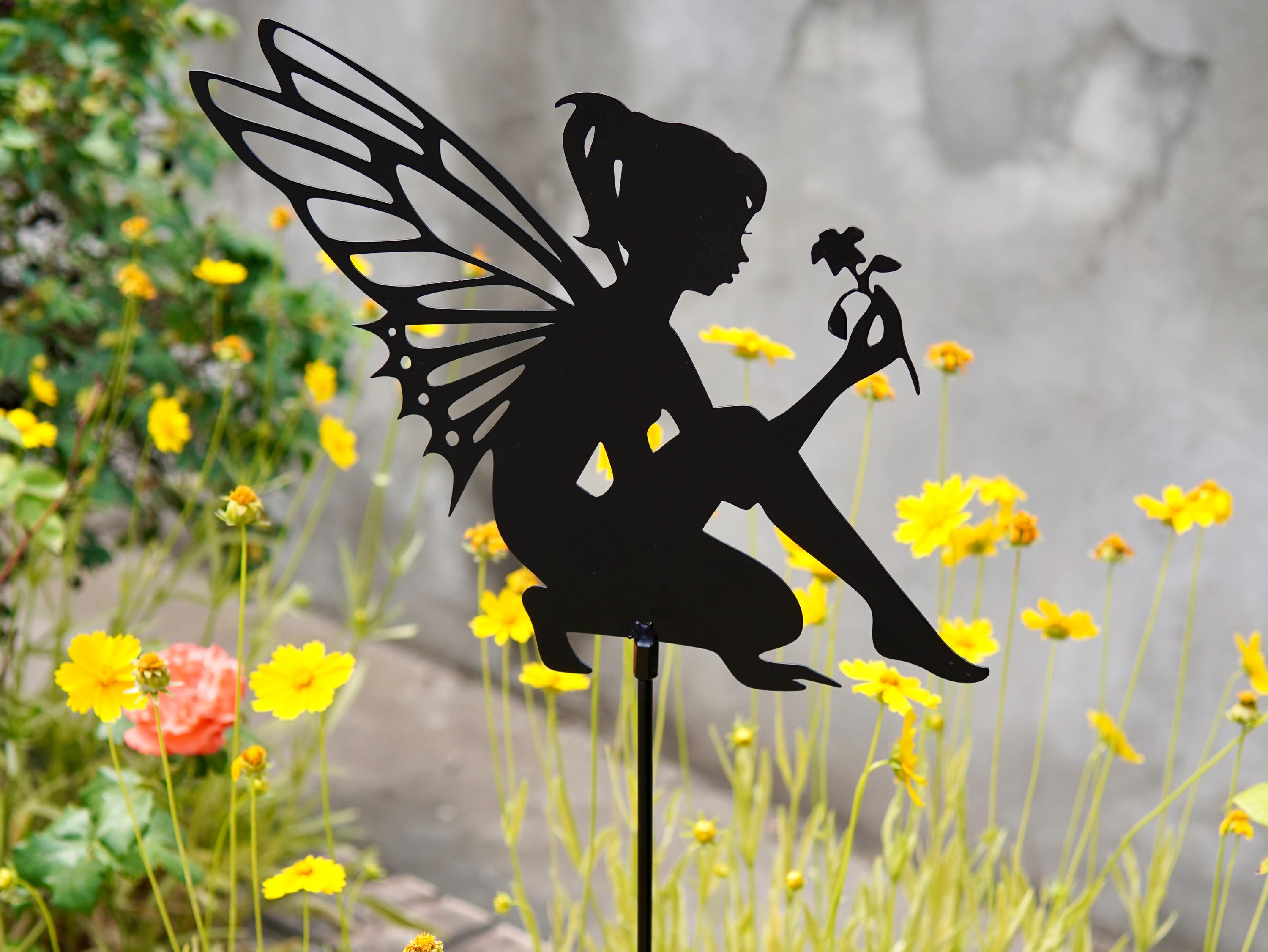 Fairy with a Flower For Garden or Patio. Unique Enhancement for Your L — 2