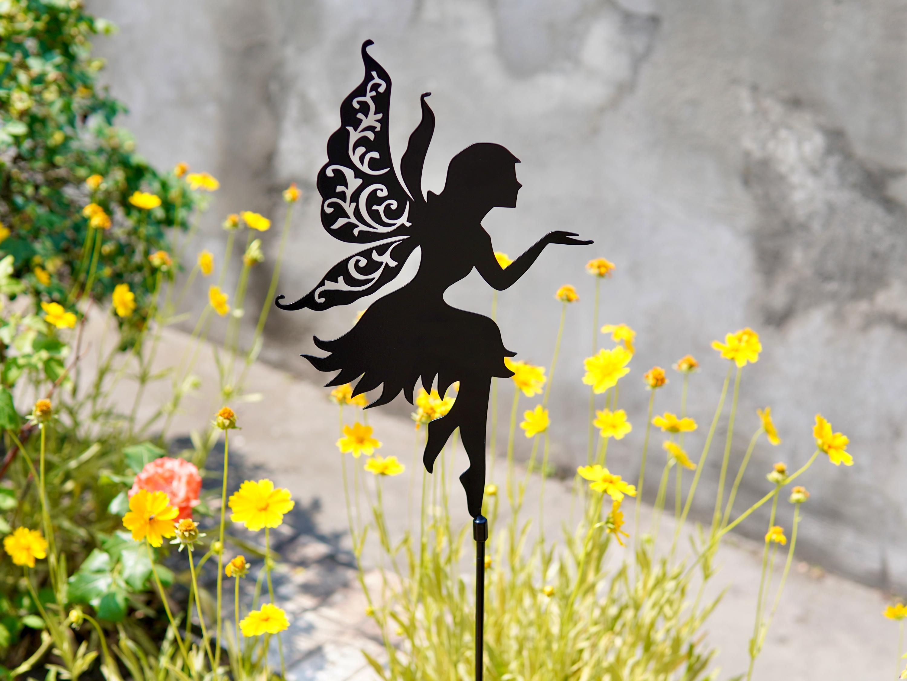 Fairy With Ornament Charming Addition to Your Outdoor Place. For Garde — 3