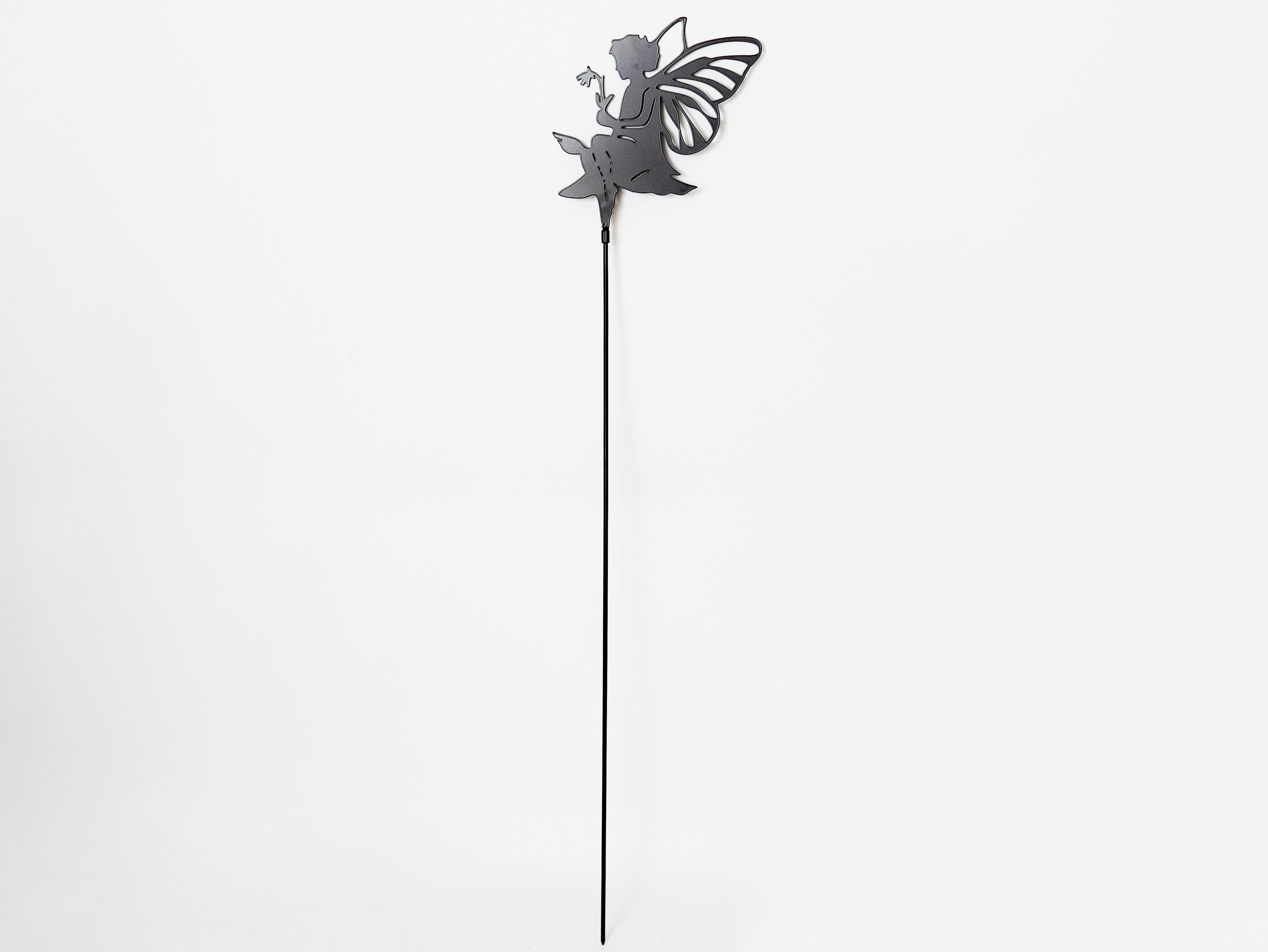 Elf with Flower Charming Addition to Your Outdoor Place. For Garden or — 3