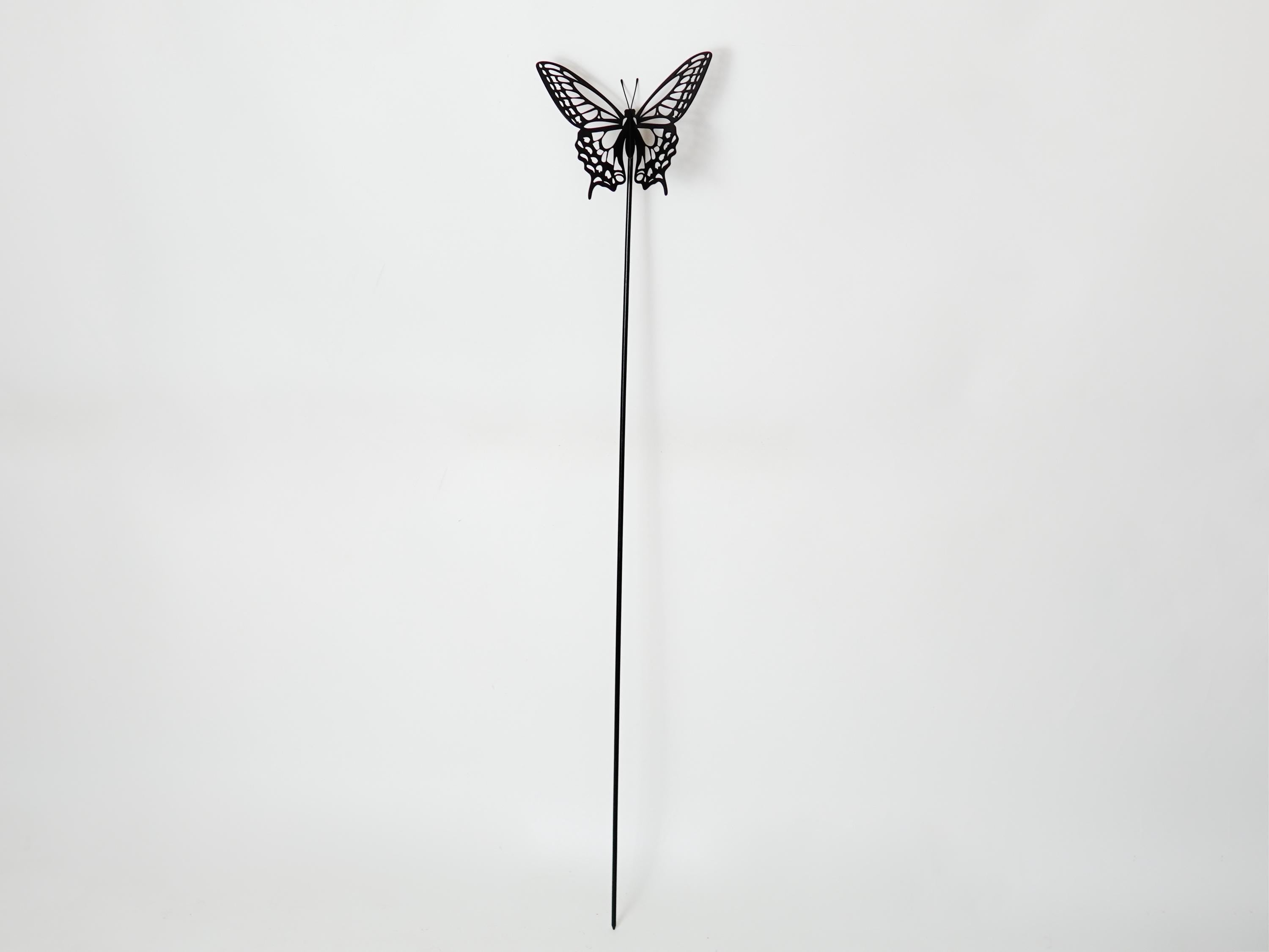 Metal Swallowtail Butterfly Garden Stake — 4