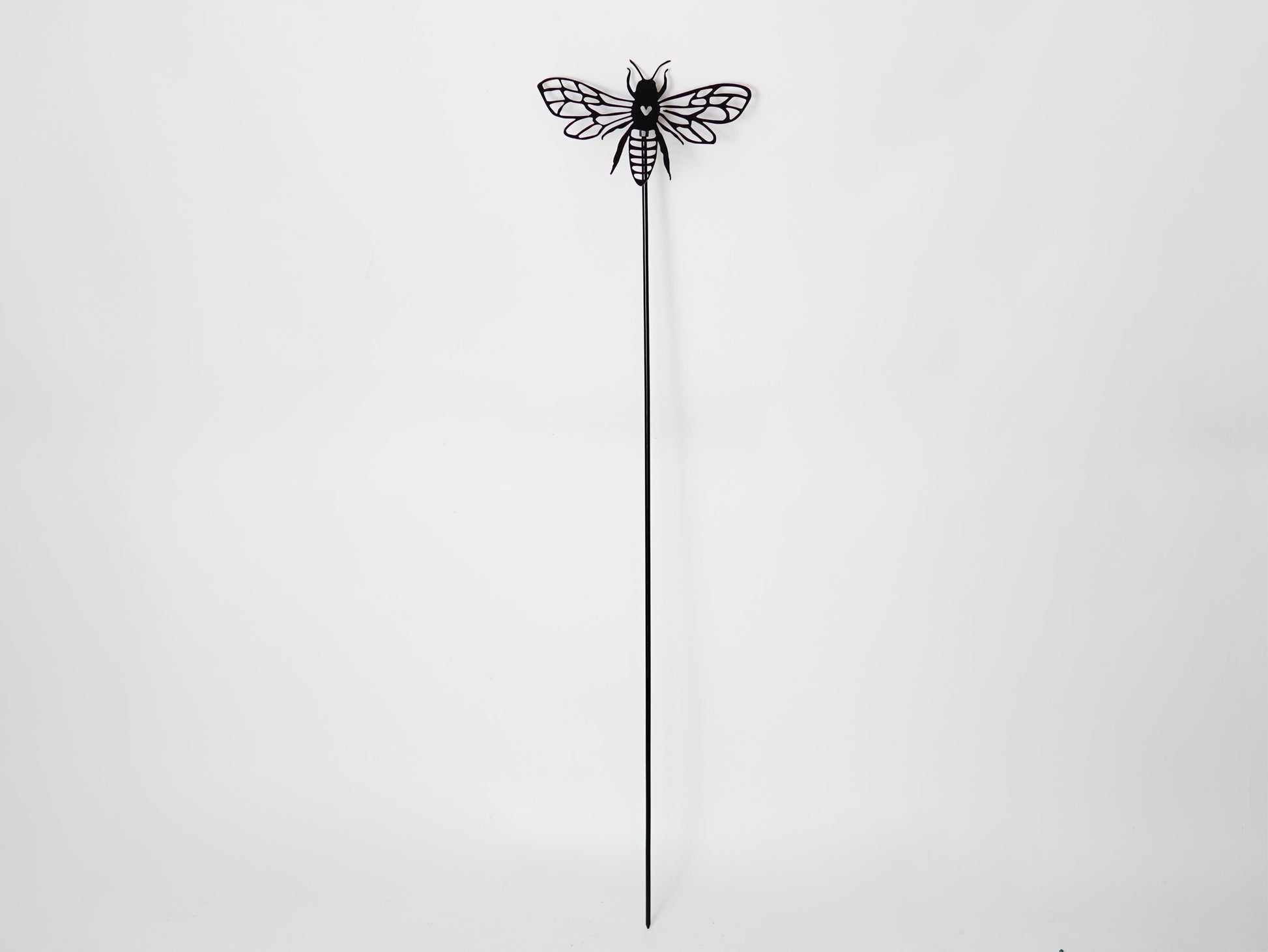 Metal Bee Garden Stake — 5