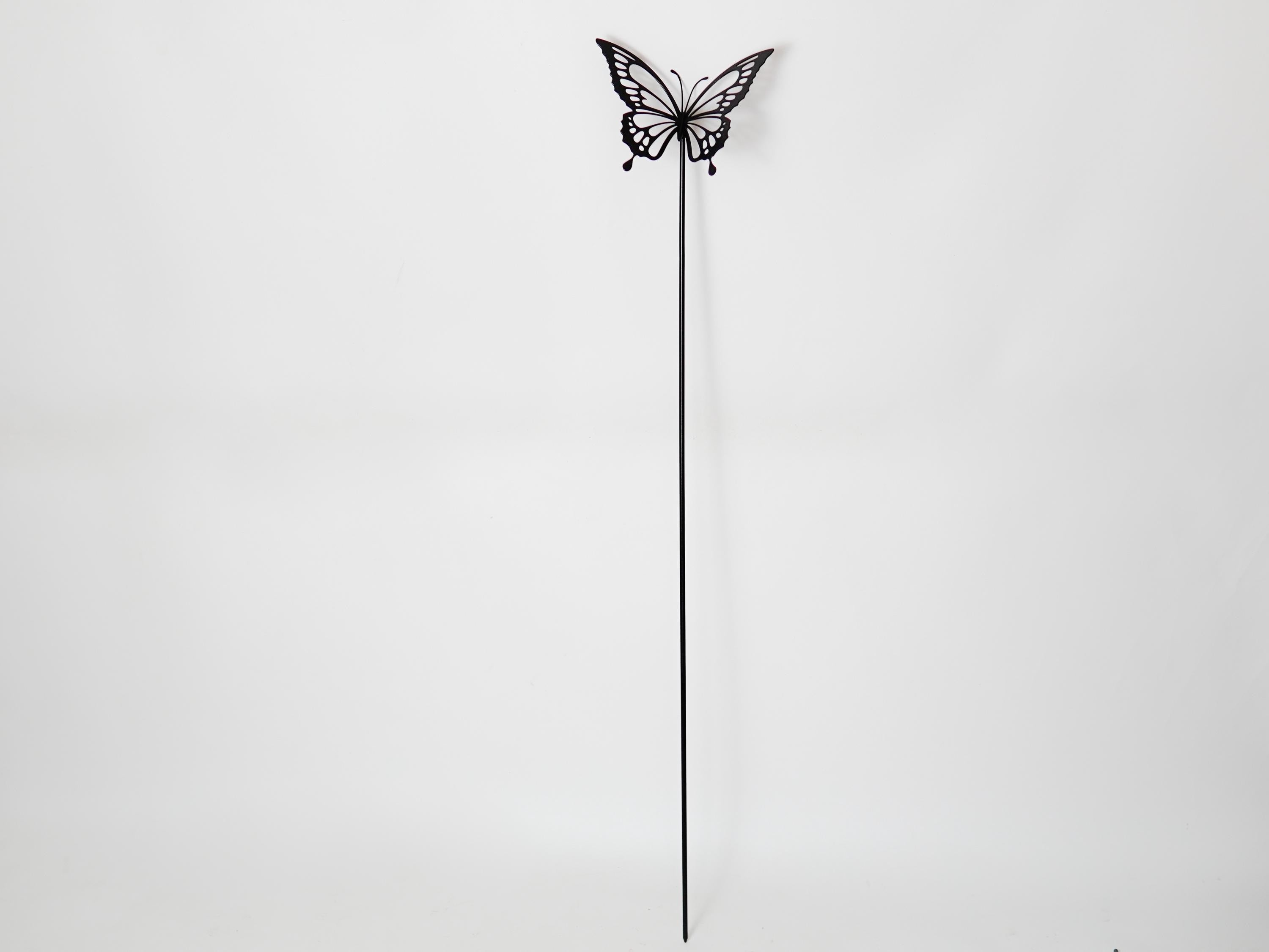 Metal Butterfly Garden Stake — 3