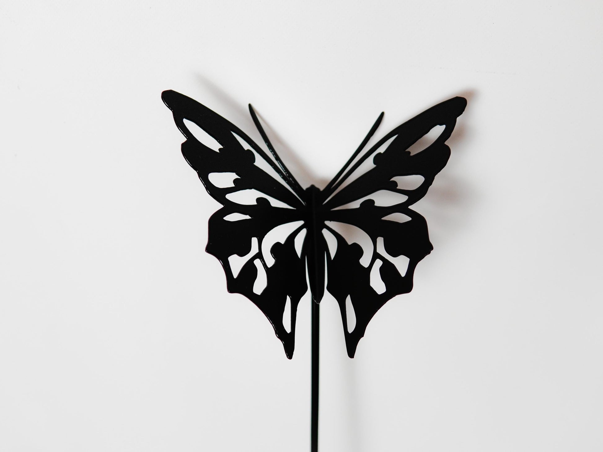 Metal Butterfly Garden Stake — 4