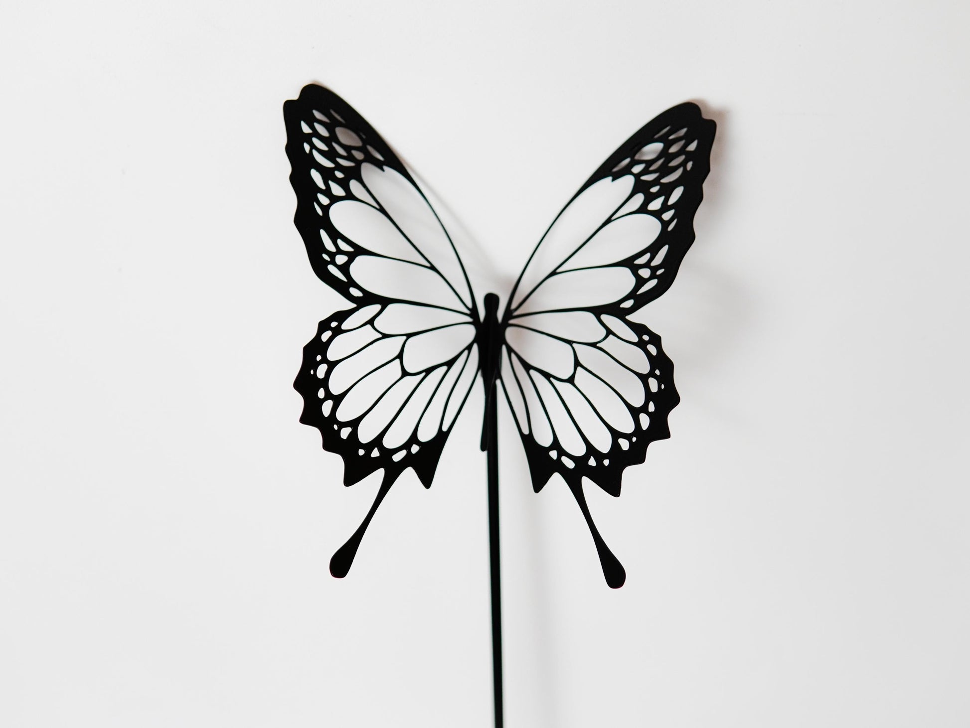 Metal Butterfly Garden Stake — 4