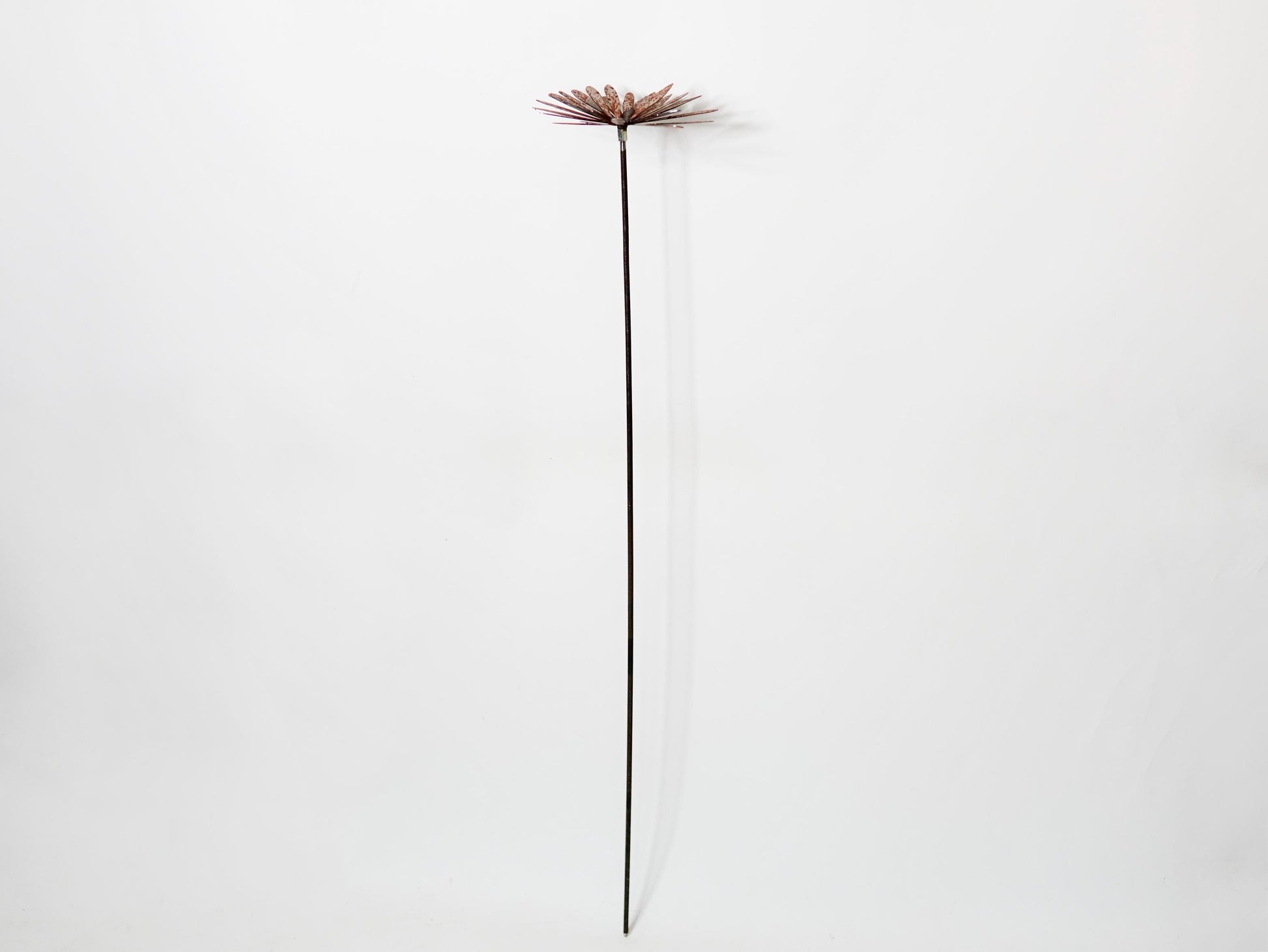 Rusty Metal Aster Flower Stake — 5