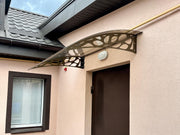 Transparent Door Awning