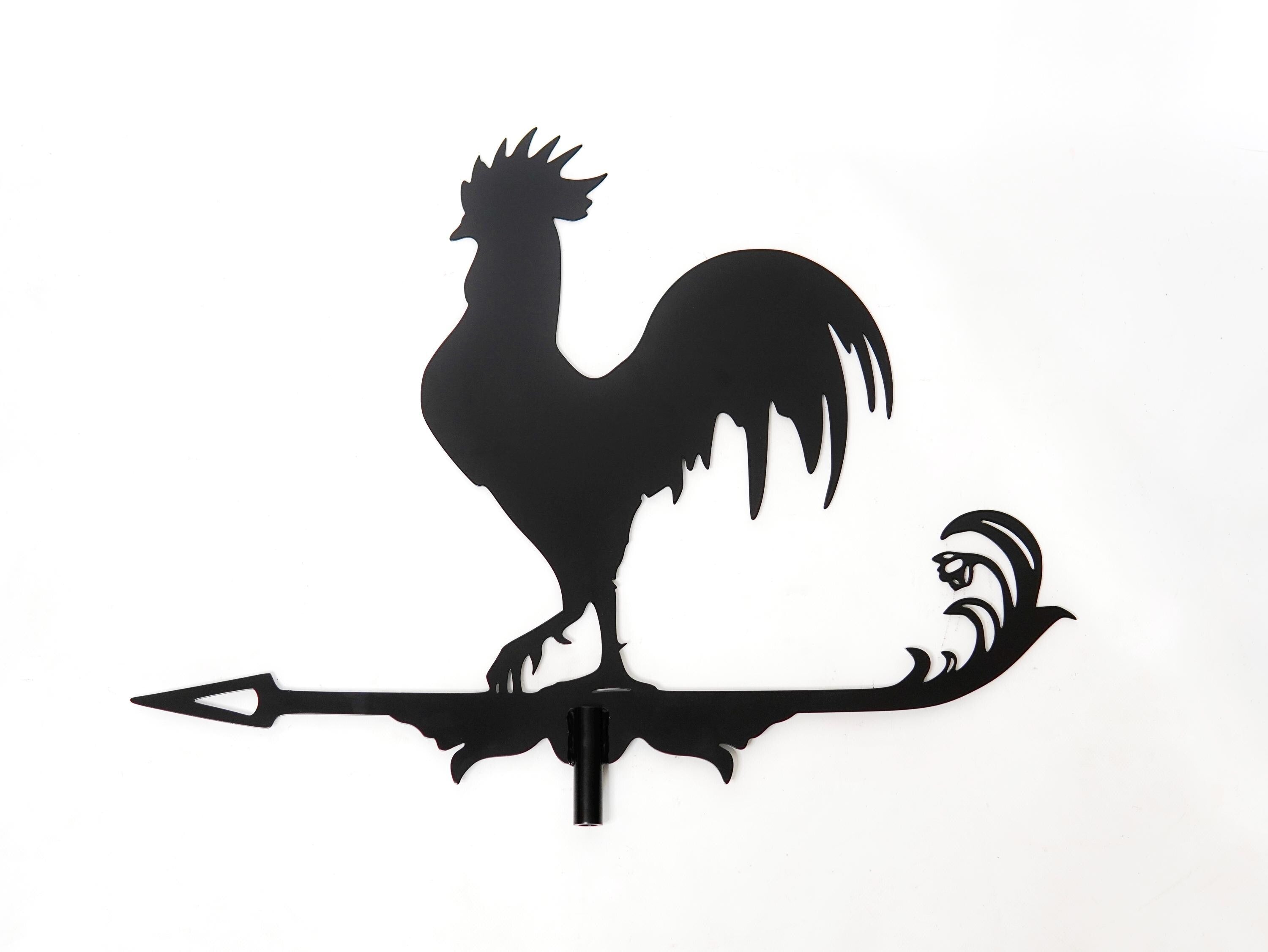 Rooster Metal Weathervane — 5
