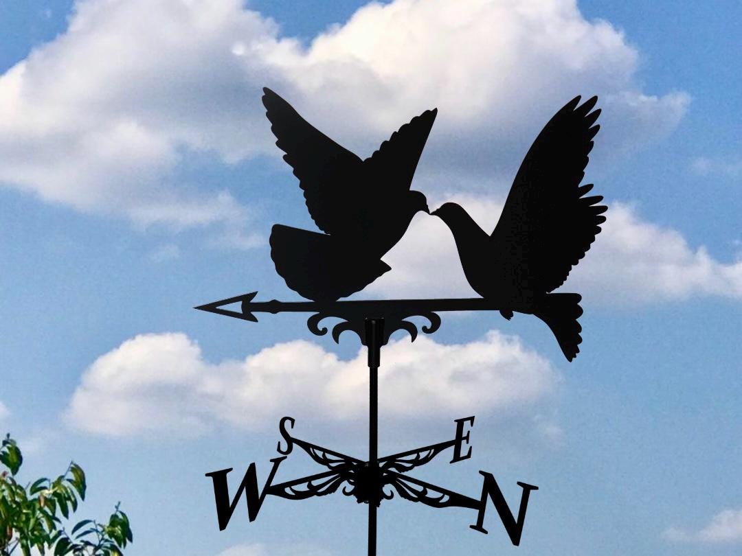 Dove Weathervane Weatherproof Wind Vane