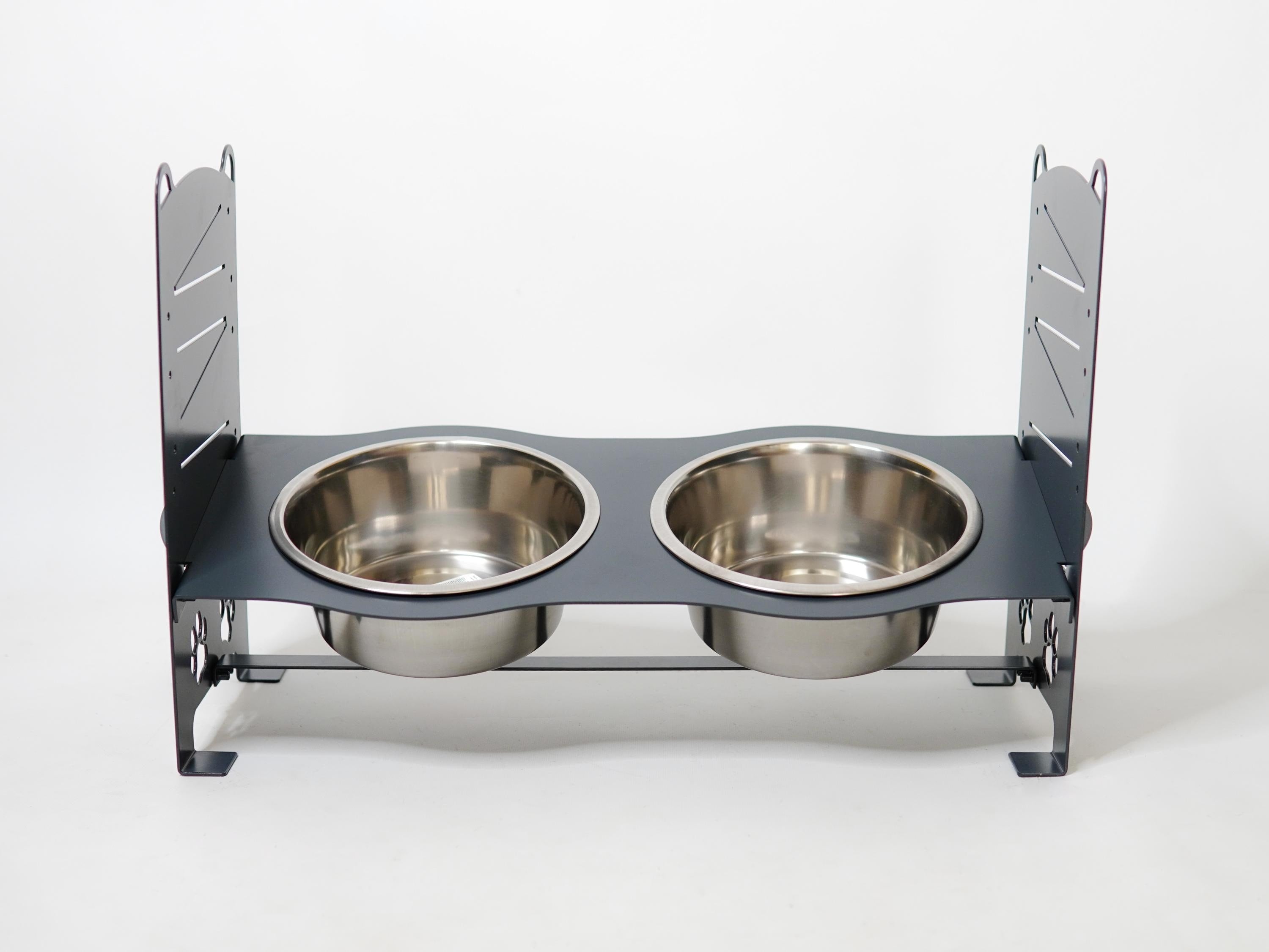Adjustable Elevated Dog Bowl Stand — 5