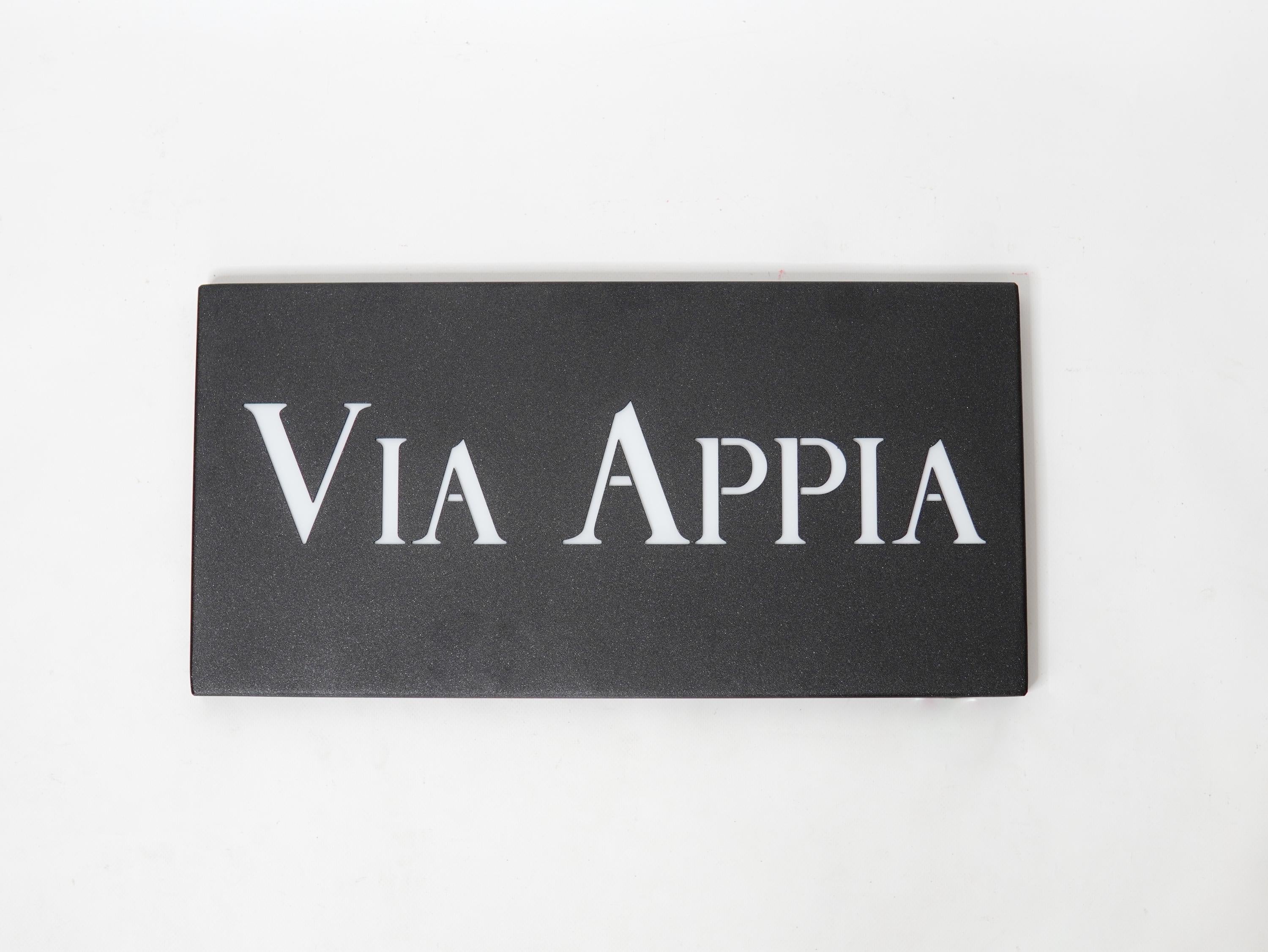 Personalized Address Sign — 7