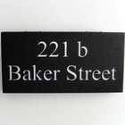 House Number Sign
