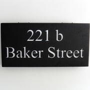 Personalized Solar Powered LED Address Sign