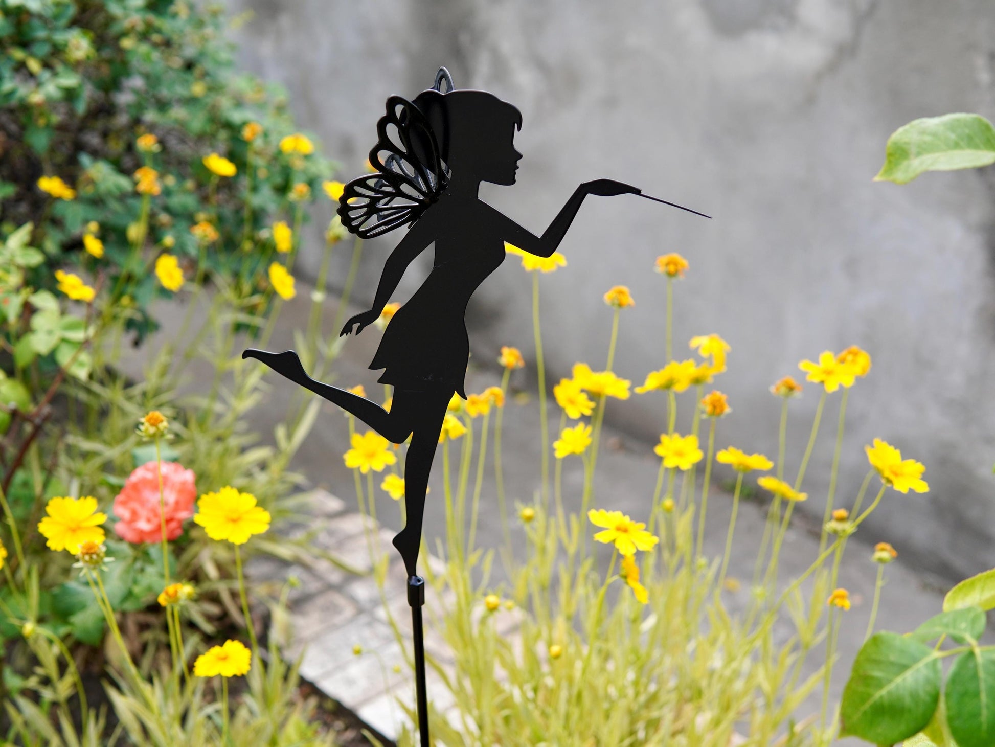 Fairy with Wand For Garden or Lawn. Charming Addition to Your Outdoor 