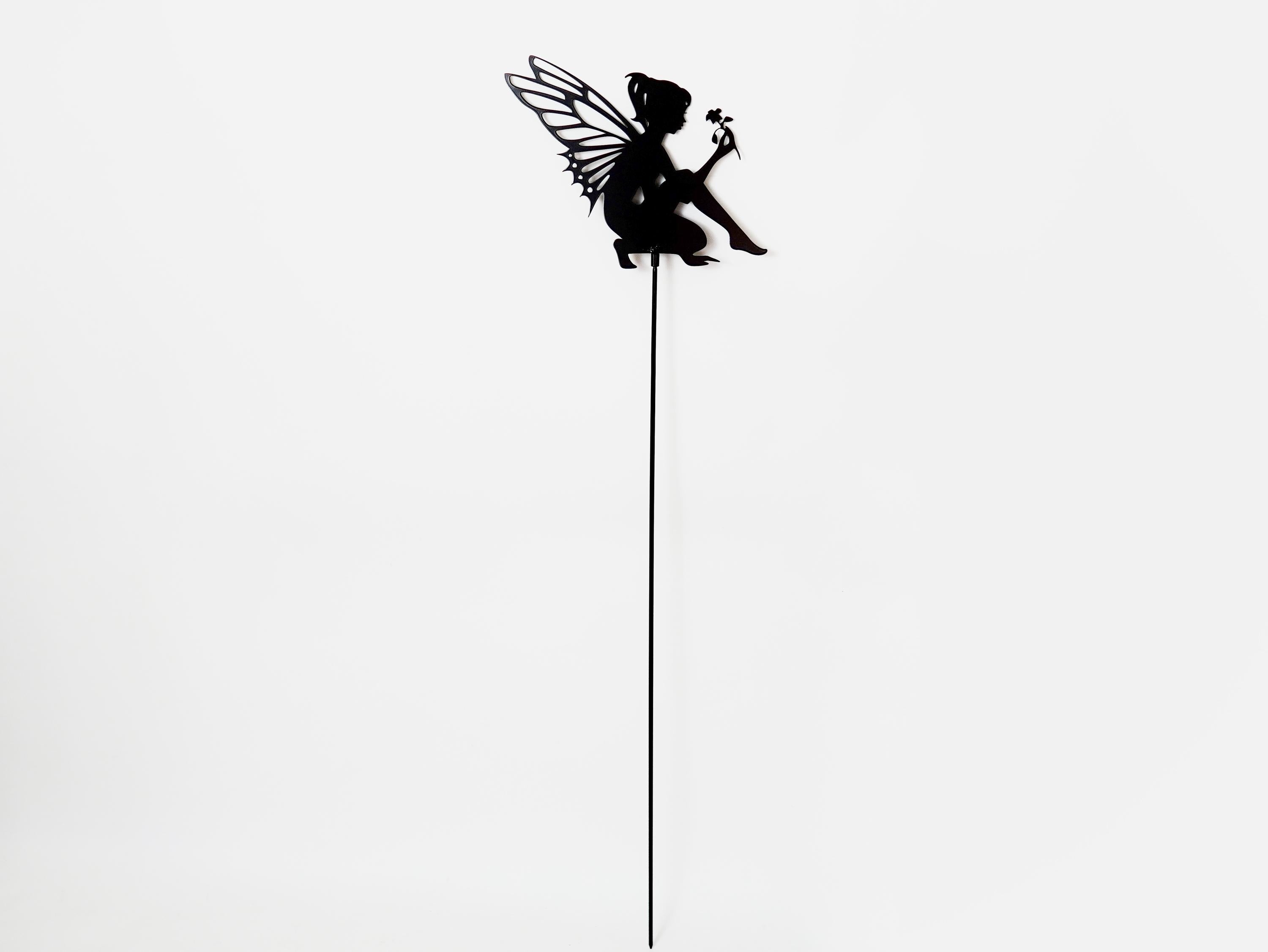 Fairy with a Flower For Garden or Patio. Unique Enhancement for Your L — 3