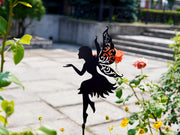 Fairy With Ornament Charming Addition to Your Outdoor Place. For Garde