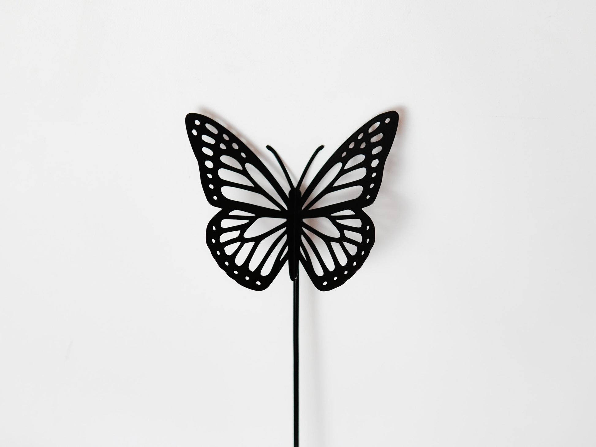 Metal Butterfly Garden Stake — 4