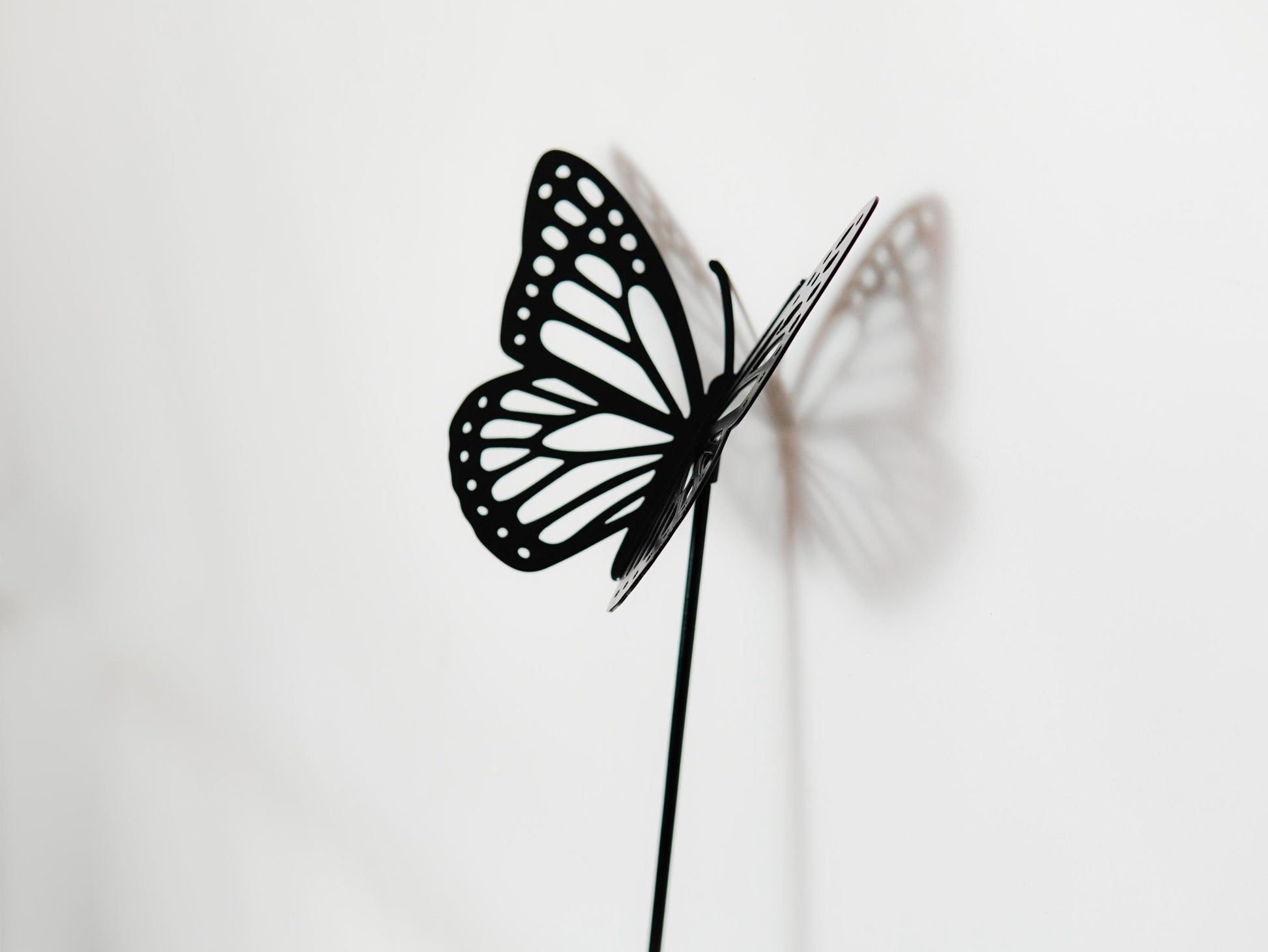 Metal Butterfly Garden Stake — 5