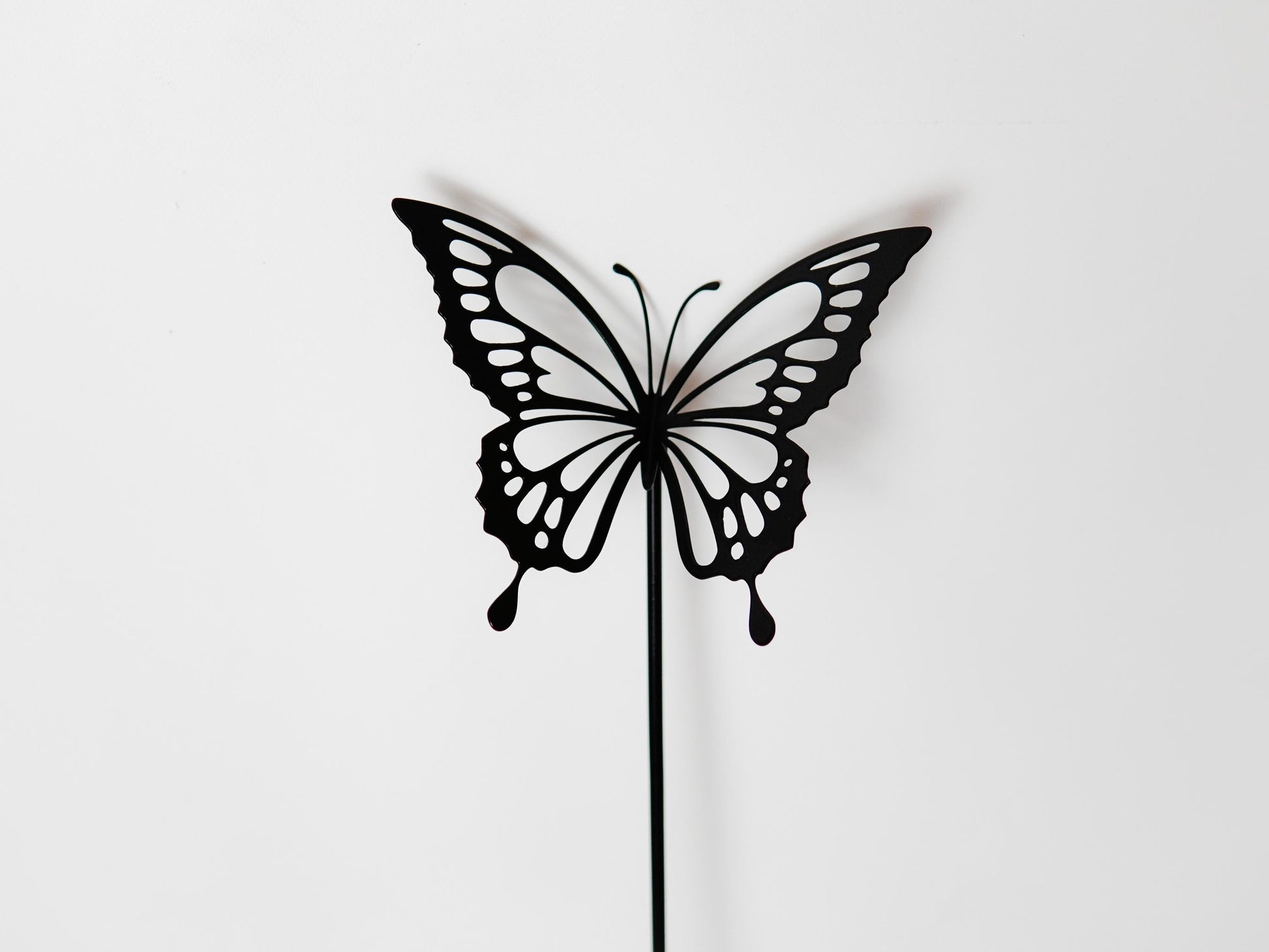 Metal Butterfly Garden Stake — 4