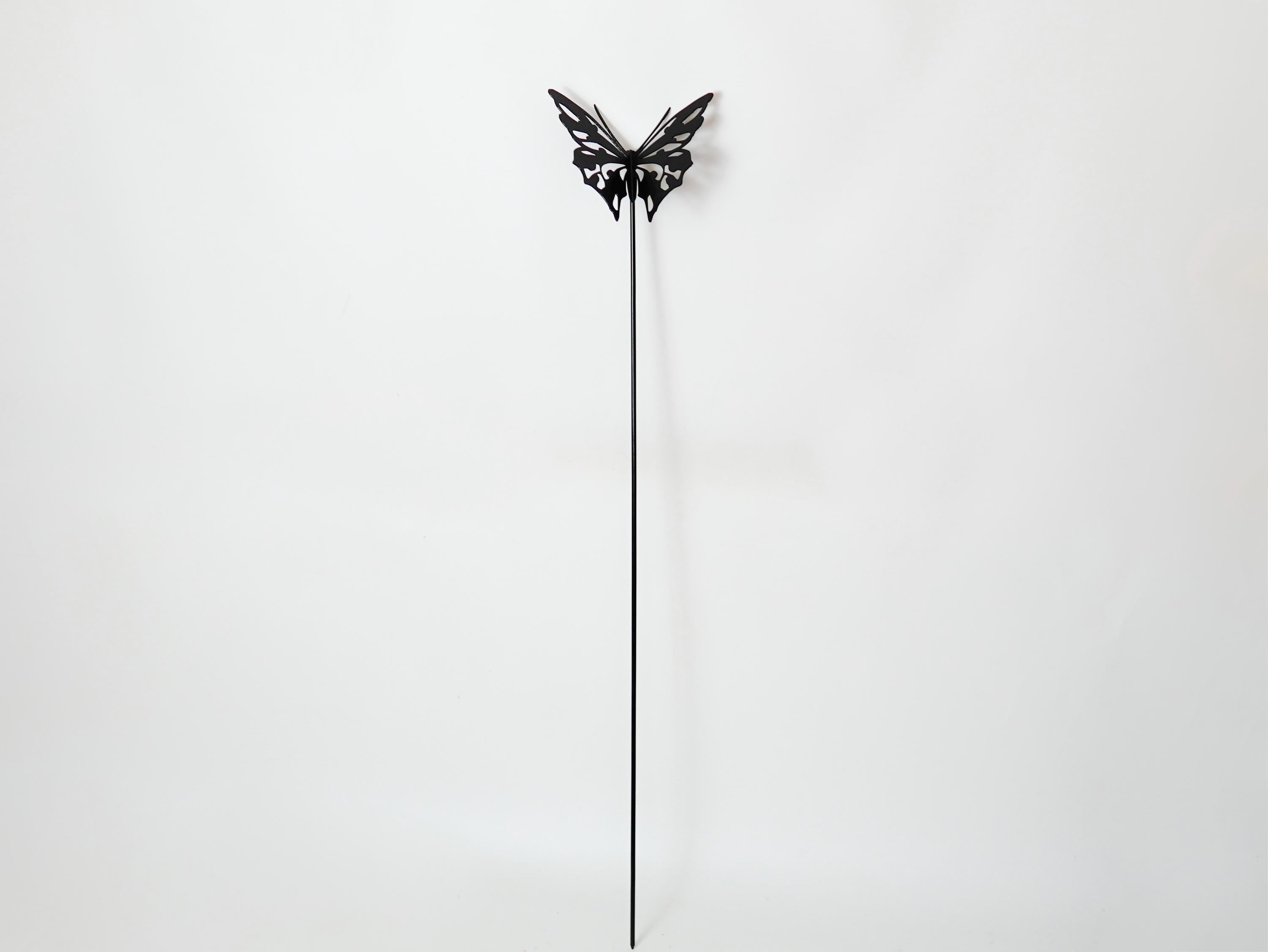 Metal Butterfly Garden Stake — 3