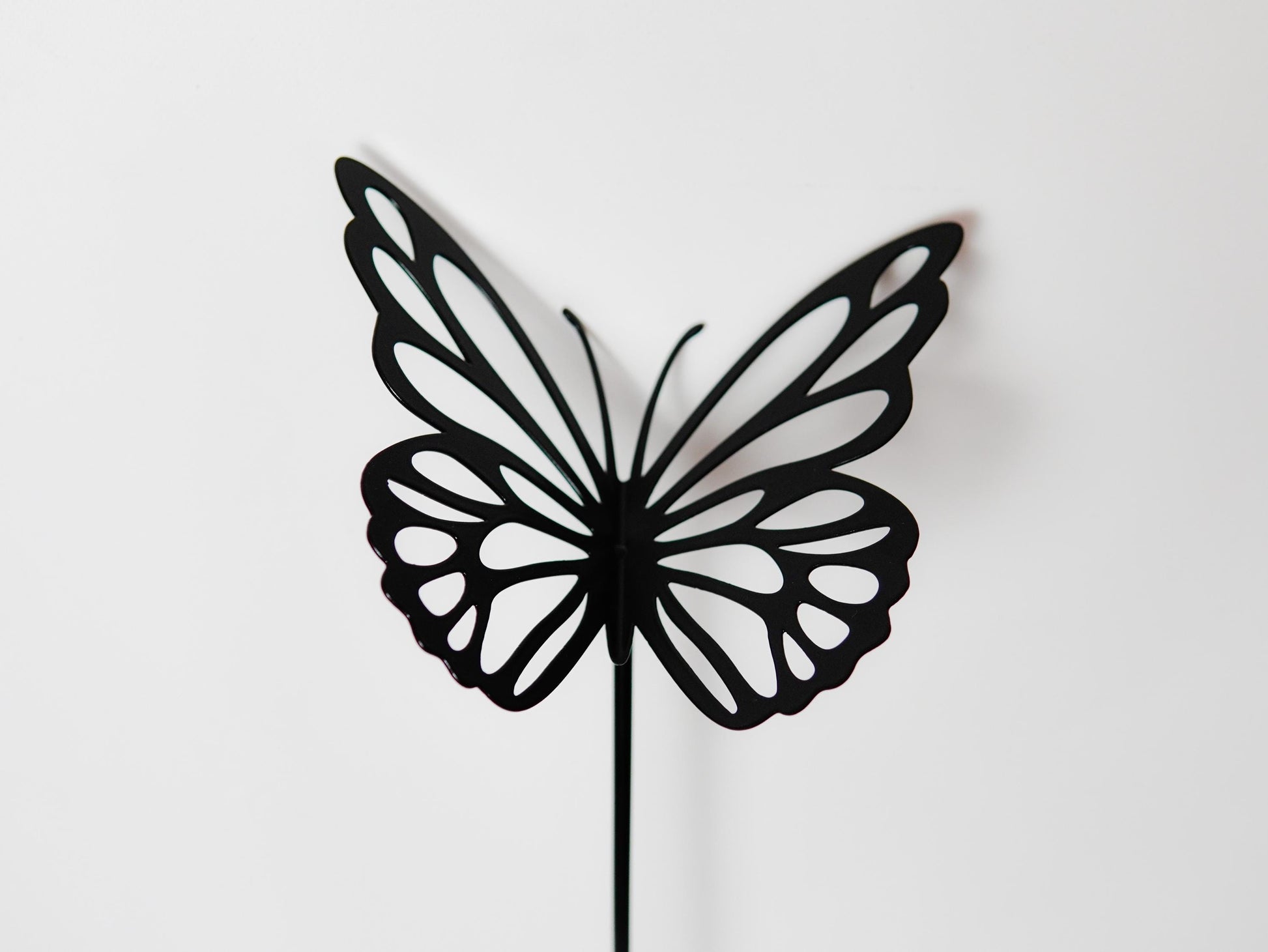 Metal Butterfly Garden Stake — 4