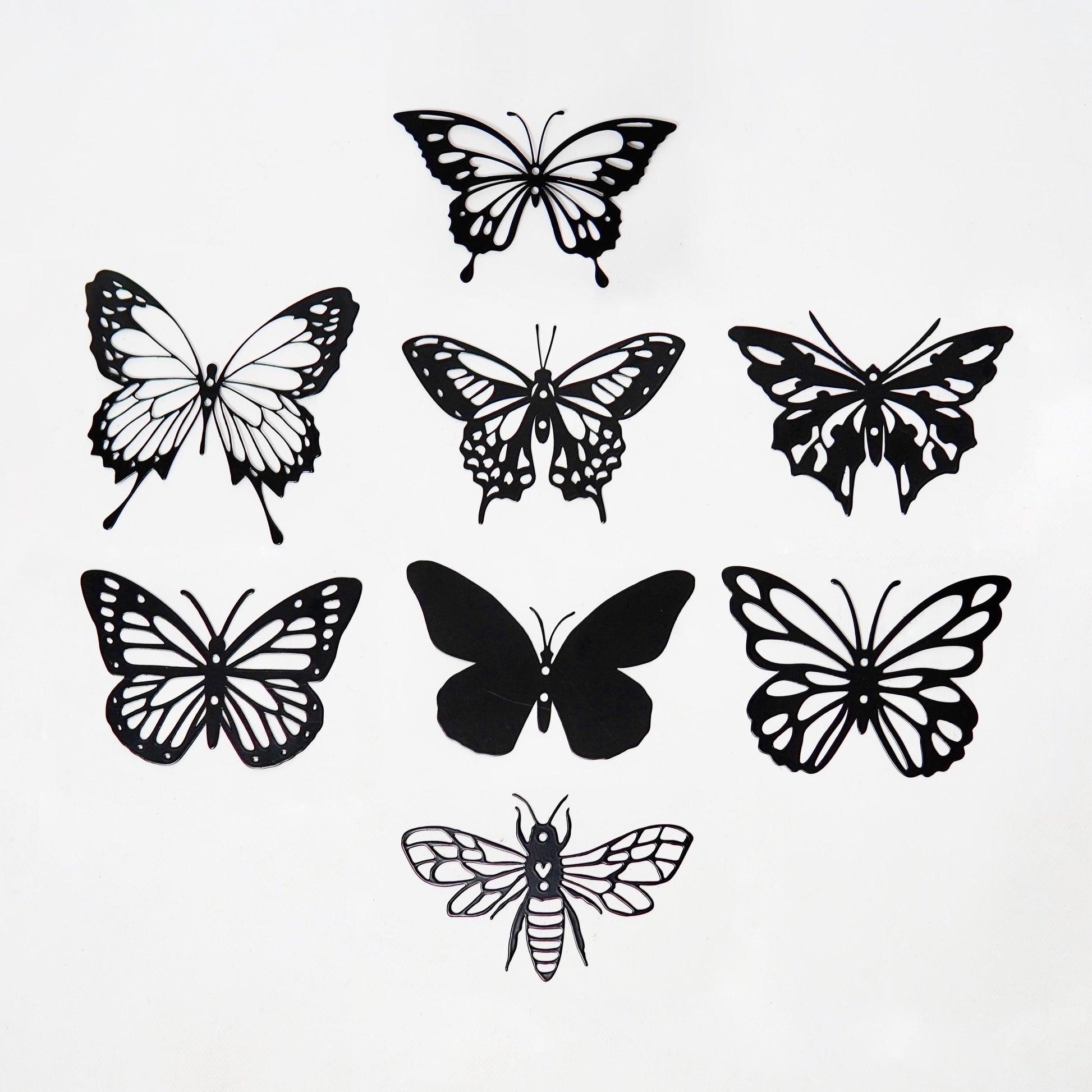 Metal Butterfly Garden Decor