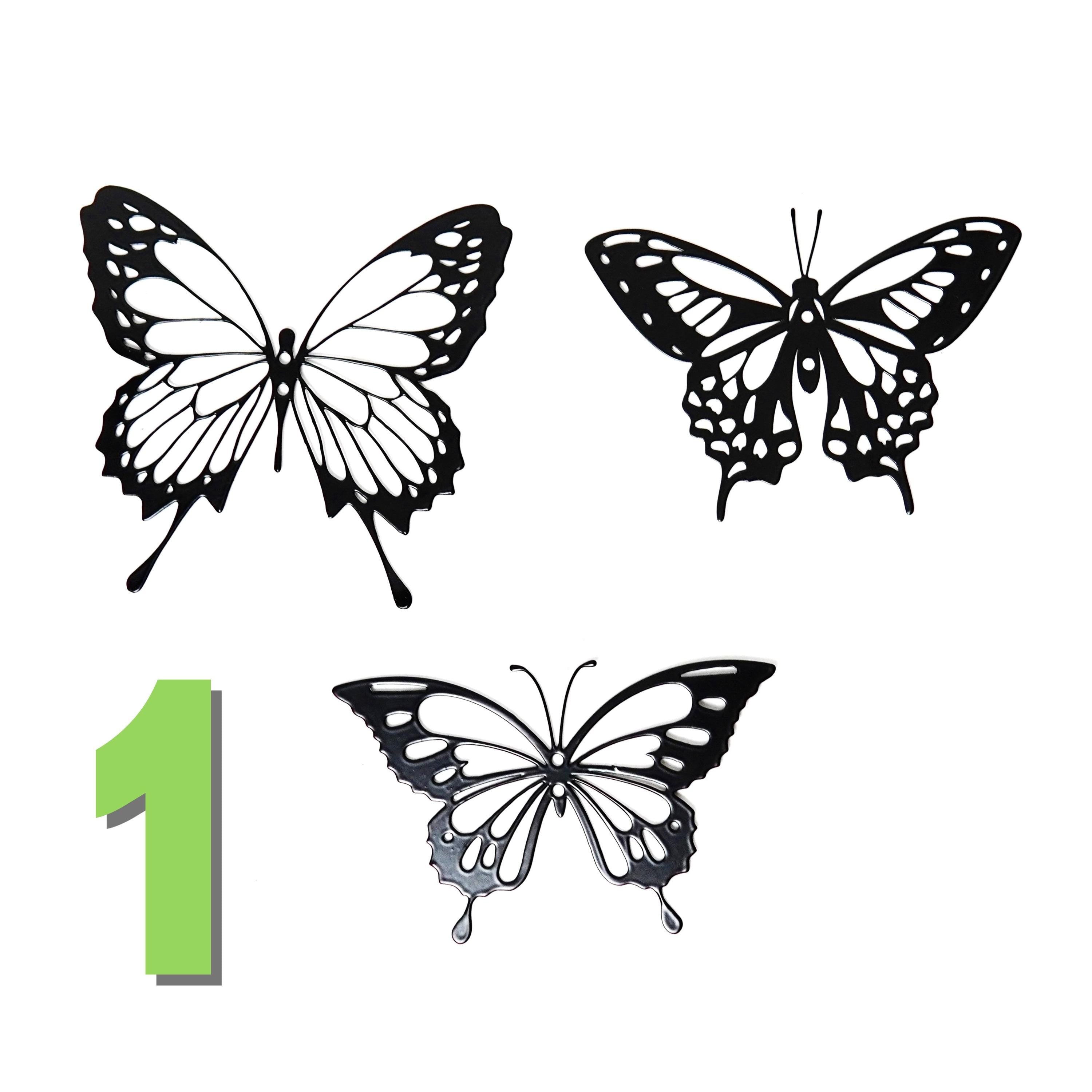 Metal Butterfly Garden Decor — 2