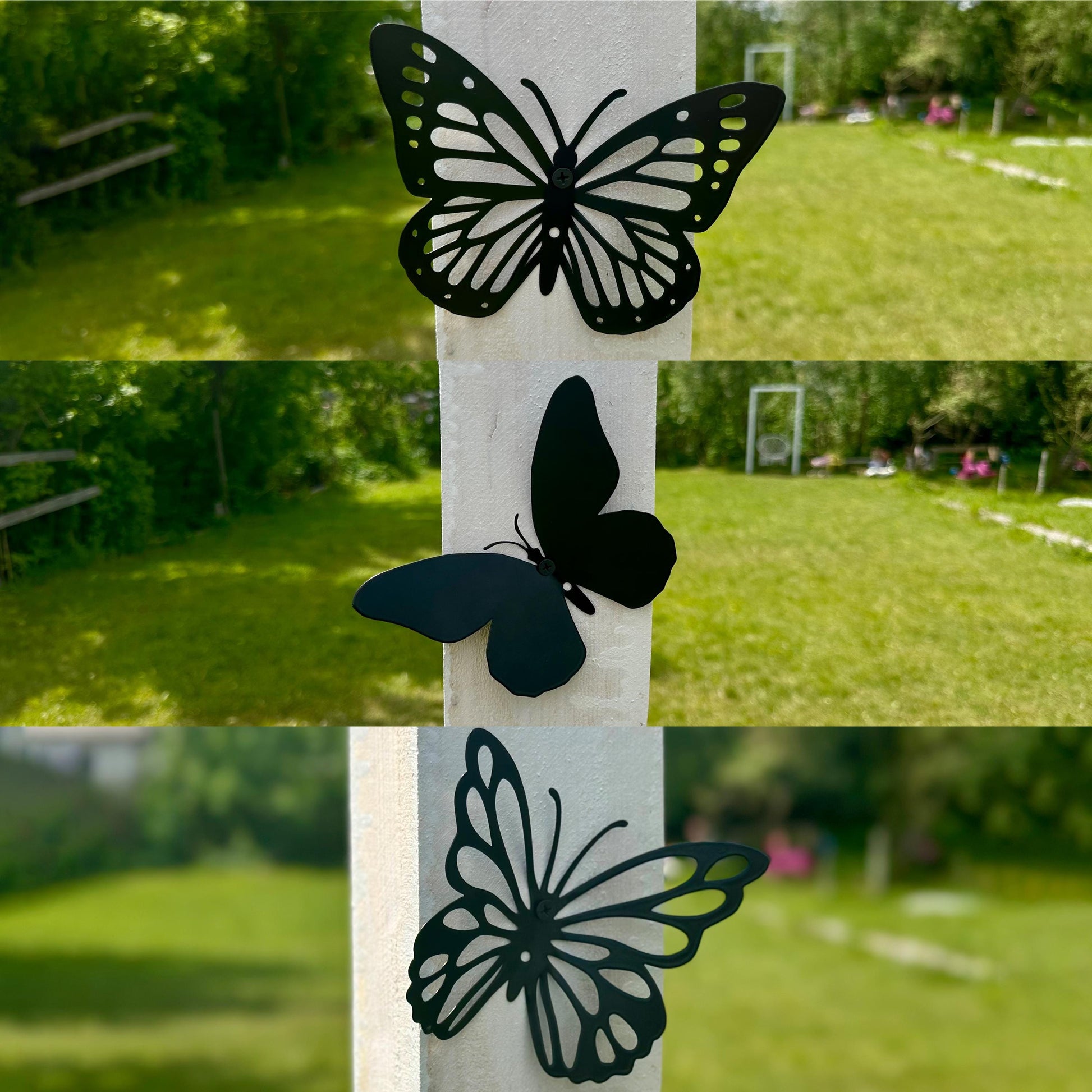 Metal Butterfly Garden Decor — 9
