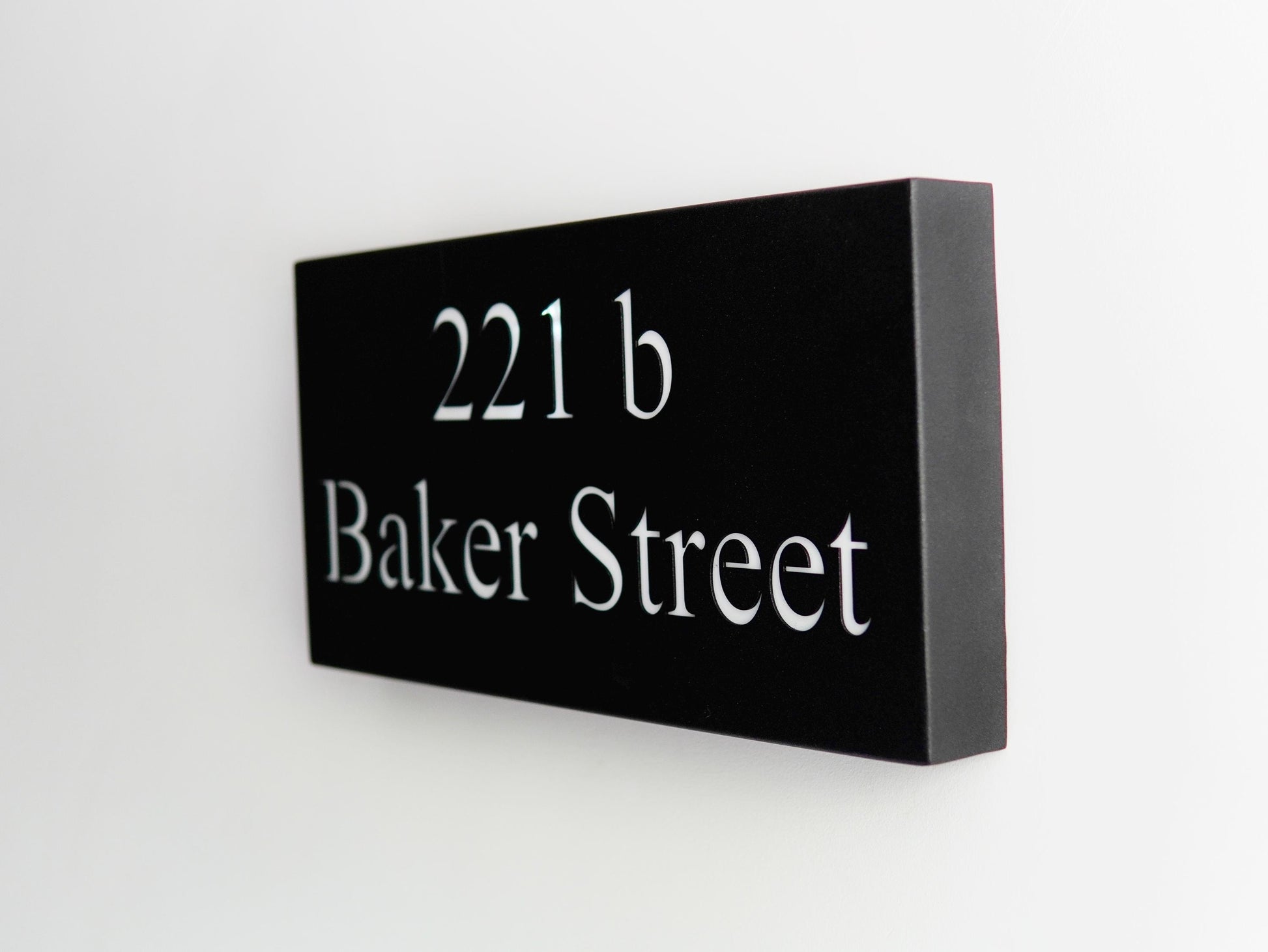 Personalized Solar Powered LED Address Sign — 2