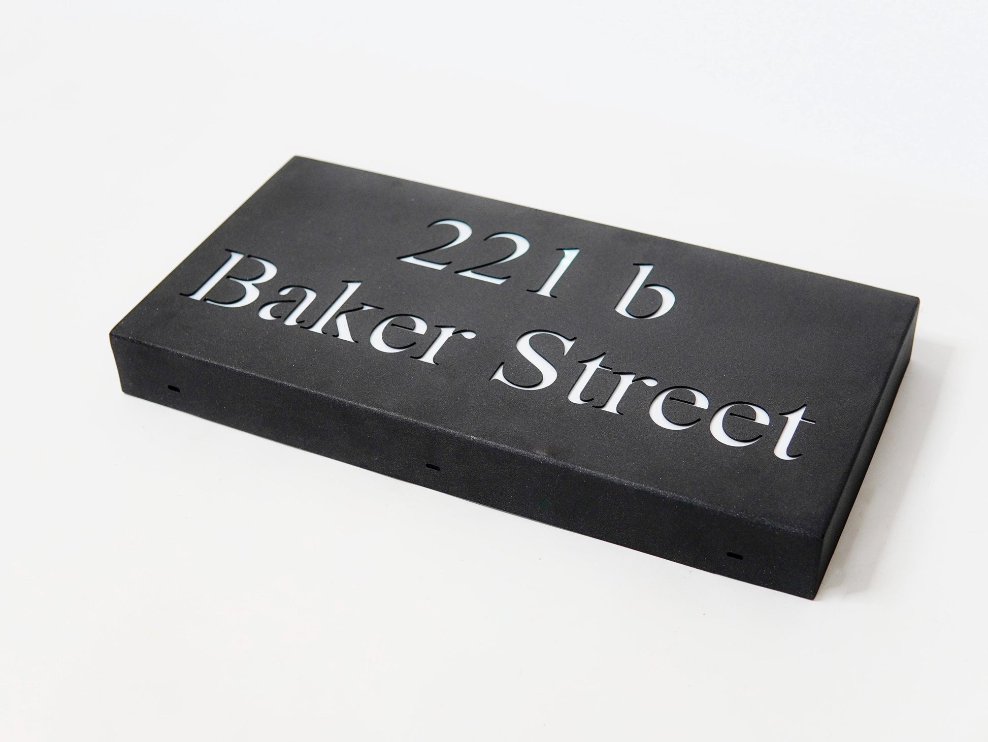Personalized Solar Powered LED Address Sign — 4