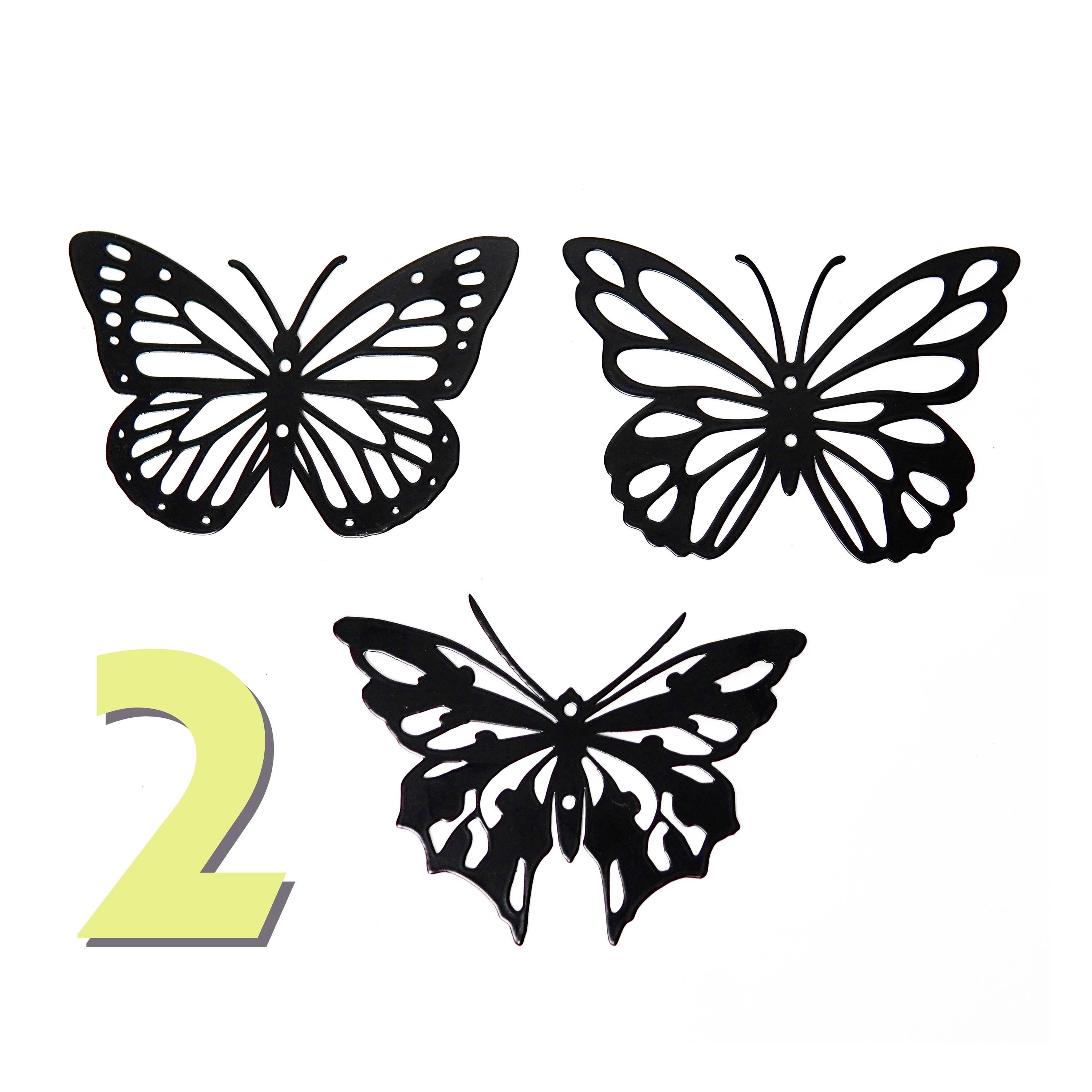Metal Butterfly Garden Decor — 4