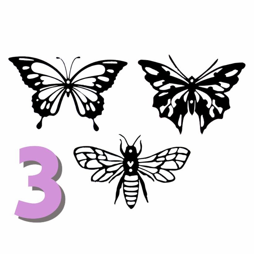 Metal Butterfly Garden Decor — 6