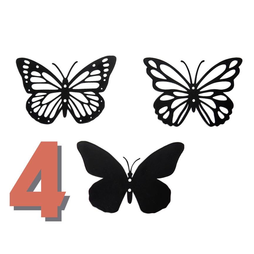 Metal Butterfly Garden Decor — 8