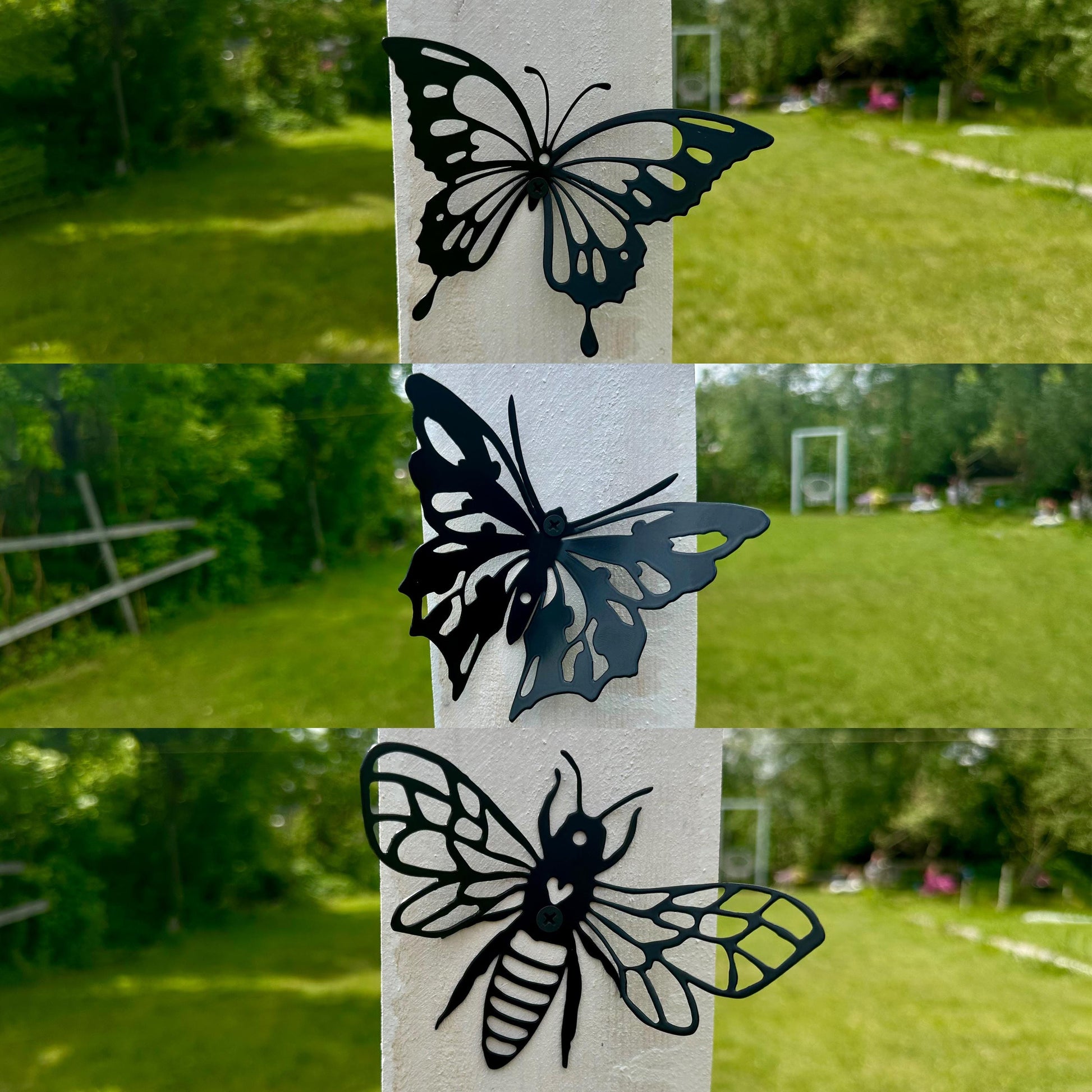 Metal Butterfly Garden Decor — 7