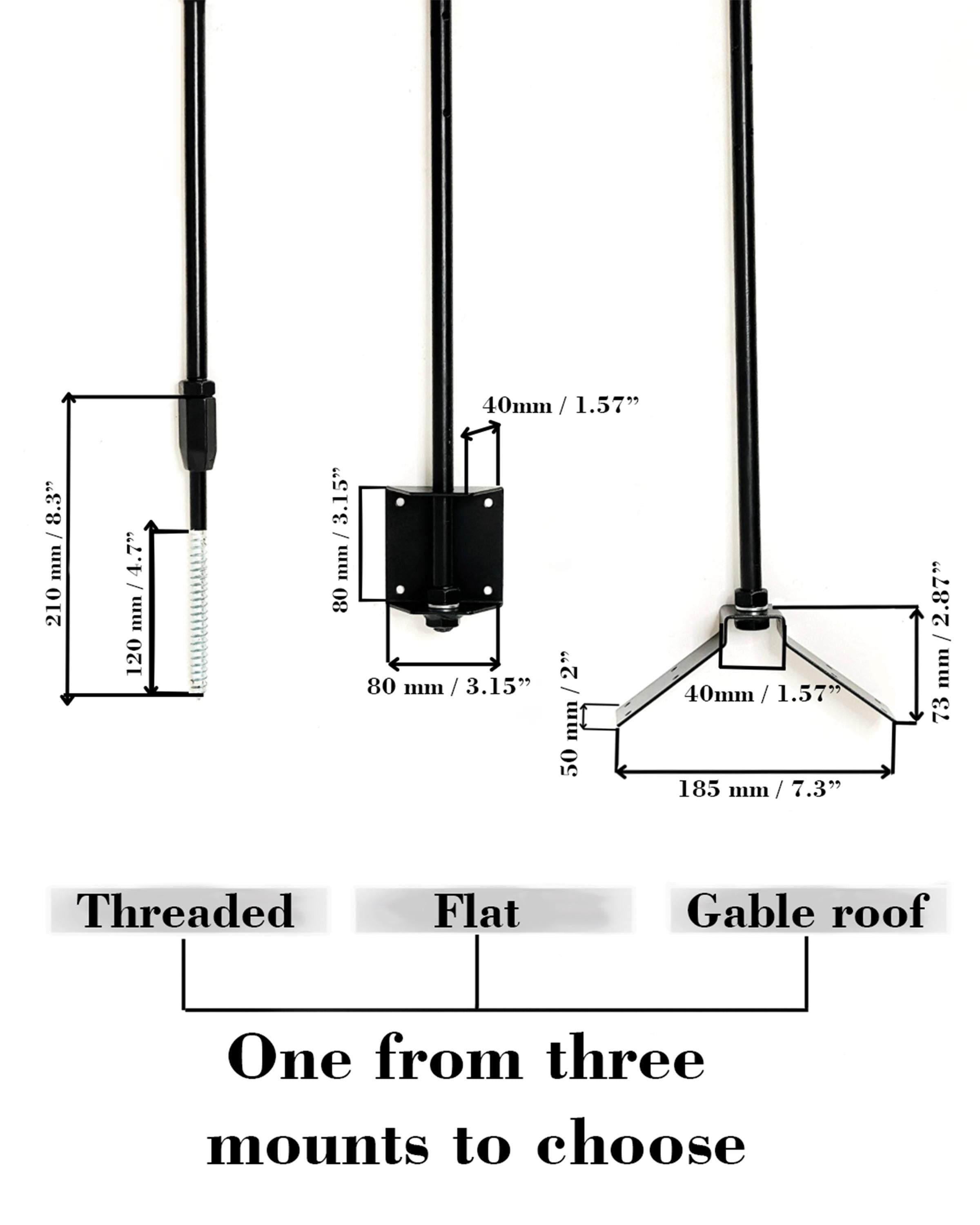 Deer Metal Weathervane — 6
