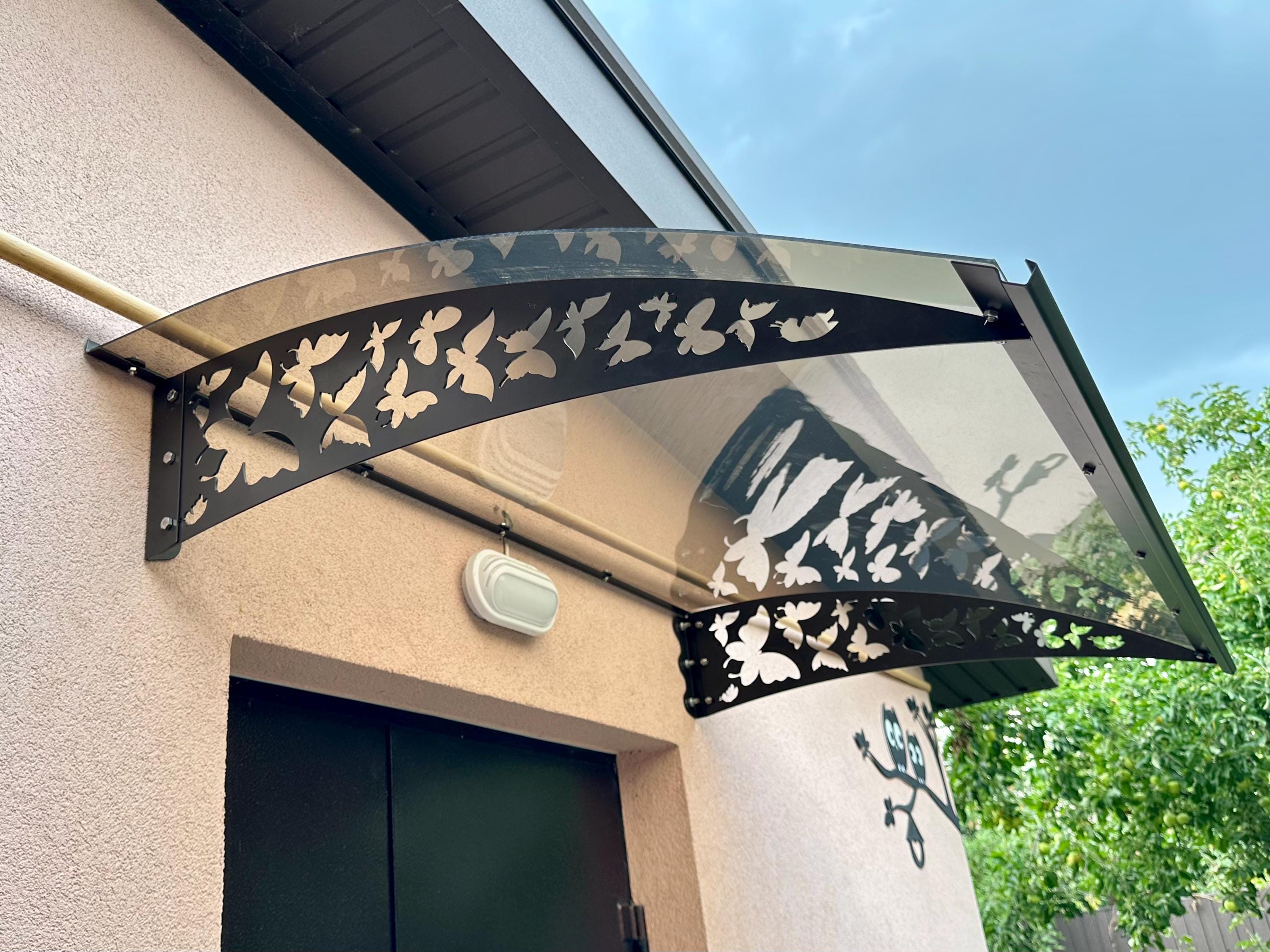 Transparent Door Canopy — 4