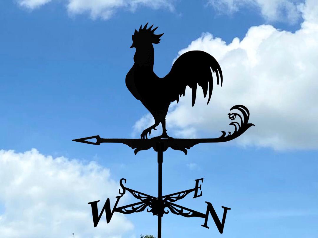 Rooster Metal Weathervane