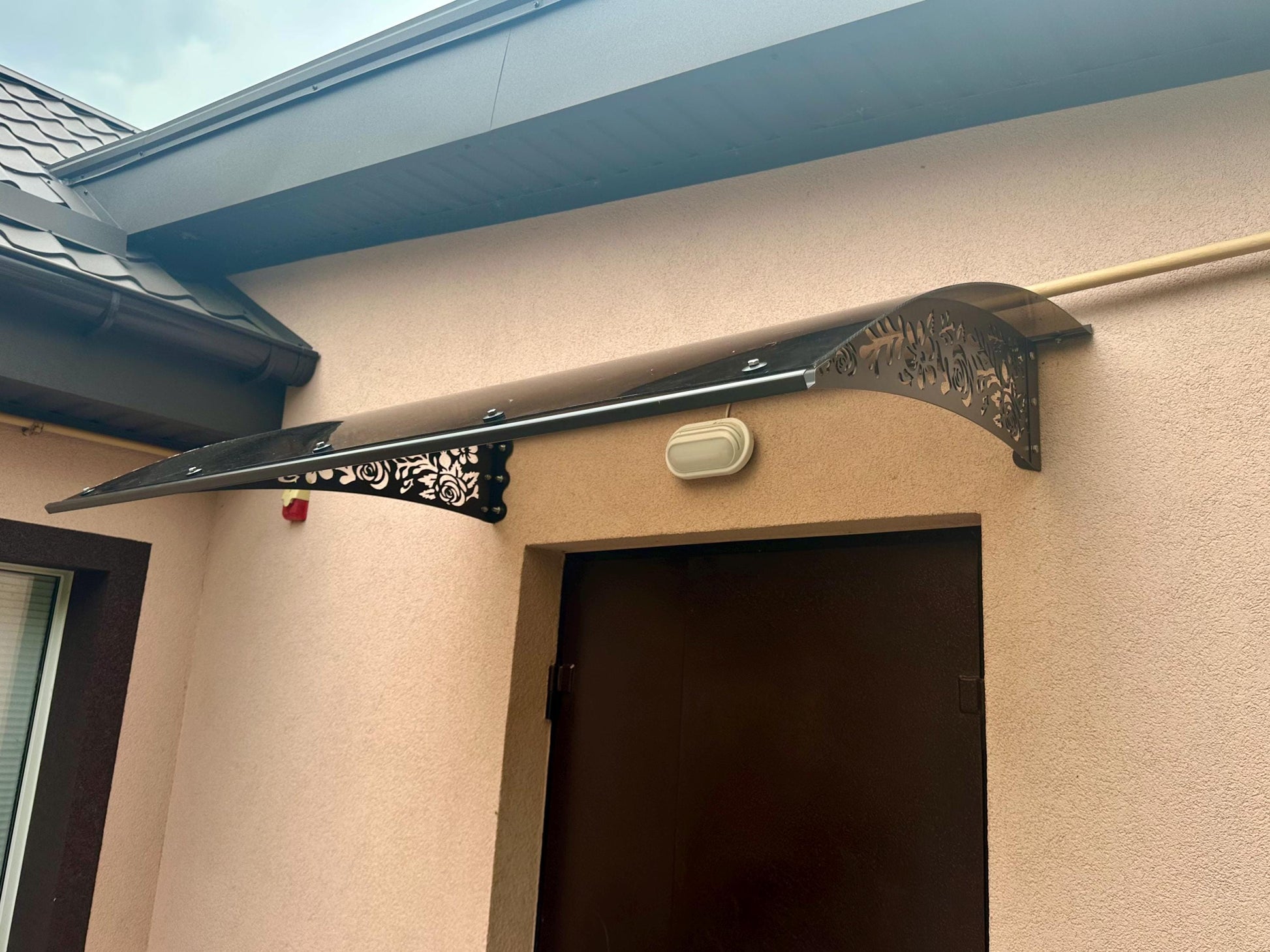 Polycarbonate Front Door Awning — 6