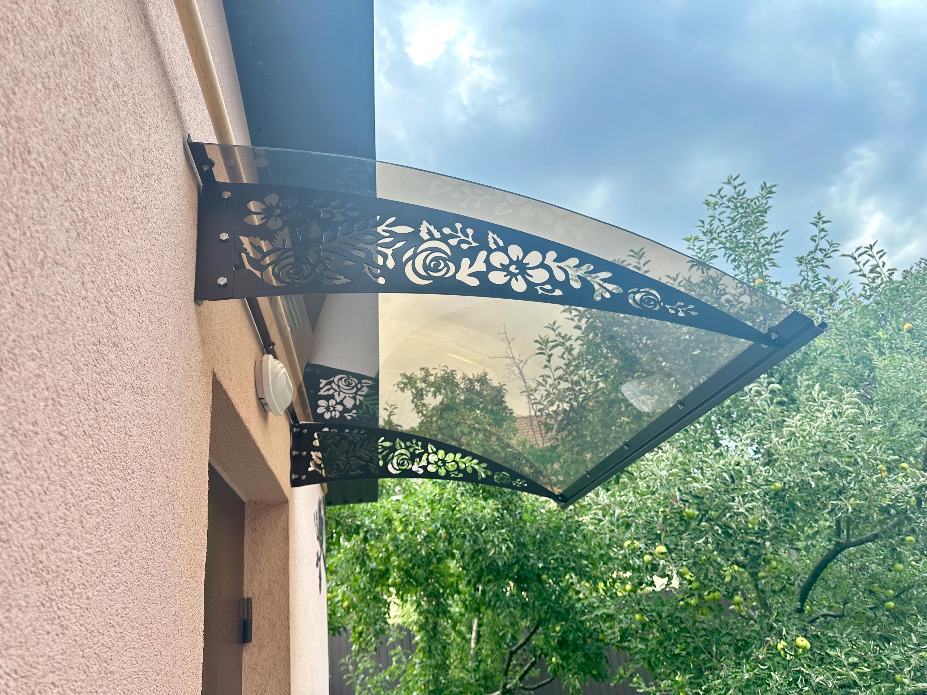 Polycarbonate Front Door Awning — 5