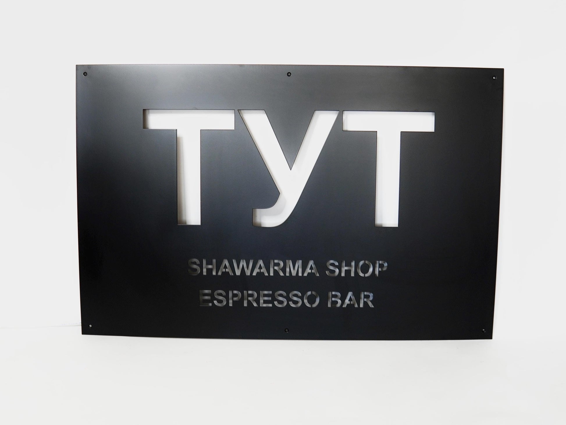 Custom LED Metal Sign — 4